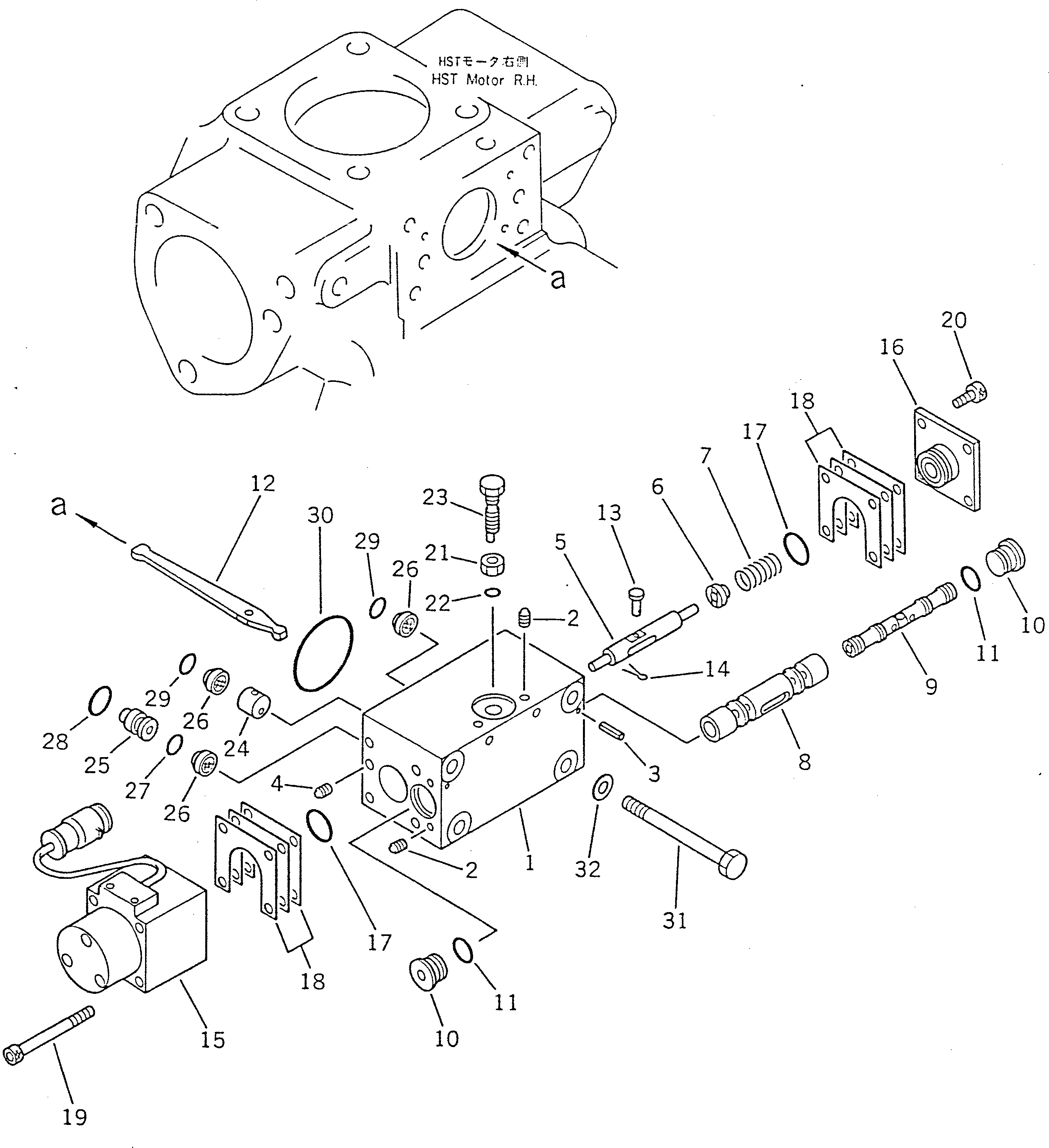 Crawler Loaders Komatsu / D66S-1 S/N 1001-UP(d66s-1r) / SERVO VALVE¤ R.H. (FOR MOTOR)(060270 : 257) Crawler Loaders Komatsu / D66S-1 S/N 1001-UP(d66s-1r) / SERVO VALVE¤ R.H. (FOR MOTOR)(060270 : 257)