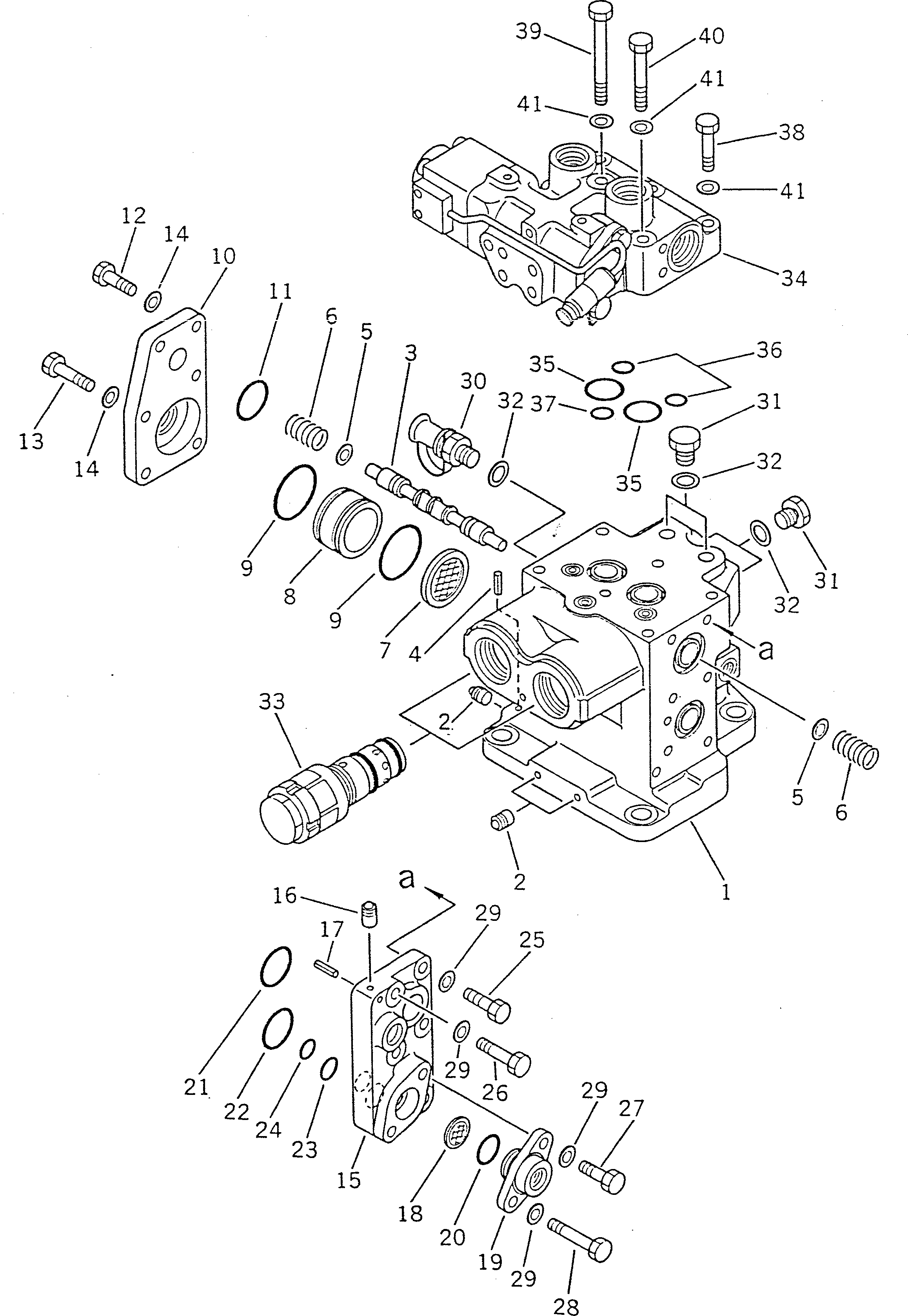 Crawler Loaders Komatsu / D66S-1 S/N 1001-UP(d66s-1r) / ASSIST VALVE¤ R.H.(060280 : 258) Crawler Loaders Komatsu / D66S-1 S/N 1001-UP(d66s-1r) / ASSIST VALVE¤ R.H.(060280 : 258)