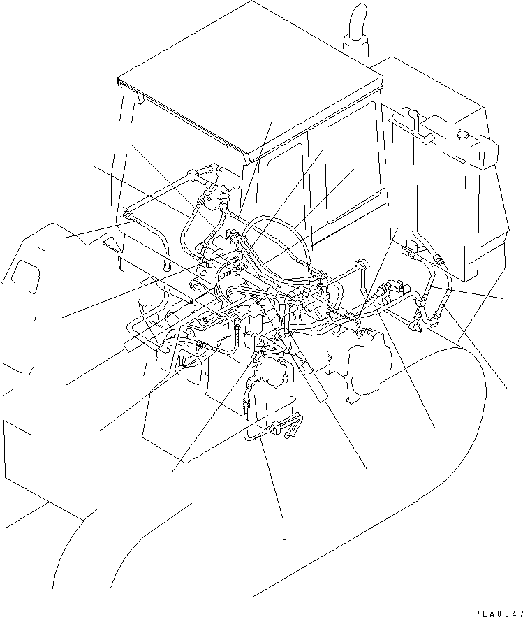 Crawler Loaders Komatsu / D66S-1 S/N 1001-UP(d66s-1r) / PERIODICAL REPLACMENT CRITICAL PARTS (2/2) (HYDRAULIC HOSE)(300030 : Z0200-02A0)