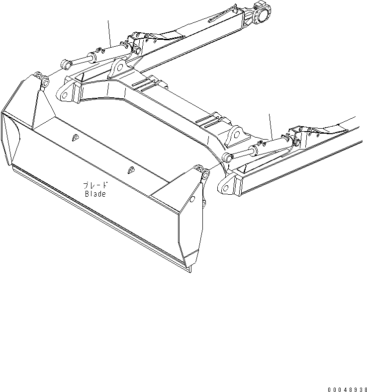Crawler Loaders Komatsu / D68ESS-12 S/N 1001-UP (Overseas Version)(d68ess-c) / TRIMMING CYLINDER(330140 : T2152-01A0)