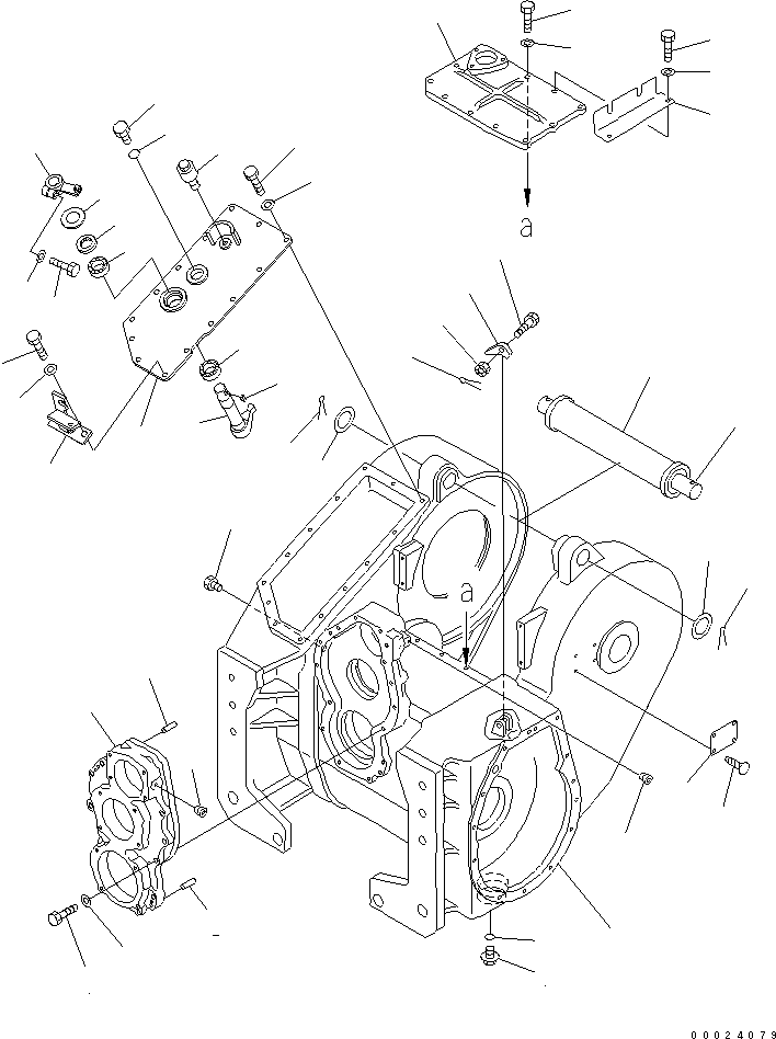 Crawler Loaders Komatsu / D68ESS-12 S/N 1001-UP (Overseas Version)(d68ess-c) / TOWING WINCH (CASE) (WITH FREE SP00L)(#1003-)(330310 : T2510-02A1)