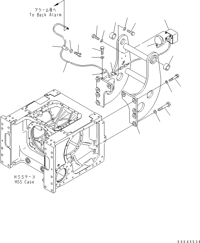 Crawler Loaders Komatsu / D68ESS-12 S/N 1001-UP (Overseas Version)(d68ess-c) / TRIMMING REAR GUARD(330480 : T2840-01A0)
