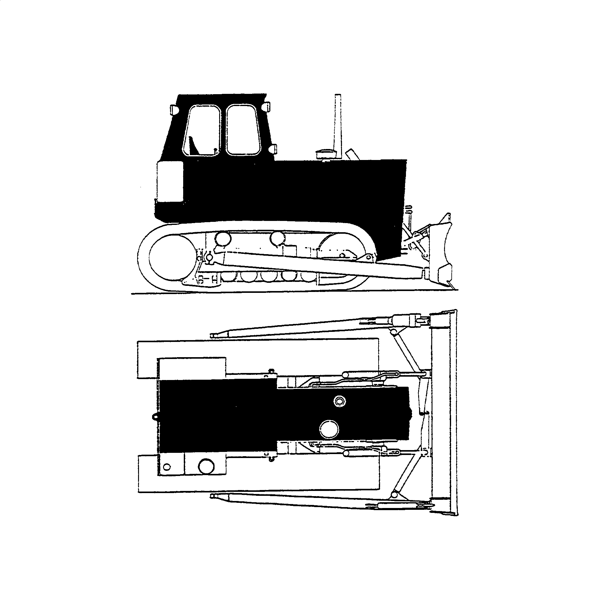 Bulldozers Komatsu / D700D Super S/N 332820001 - Up(d700d_s) / 04 CHASSIS AND SUPERSTRUCTURE(04 : 04)