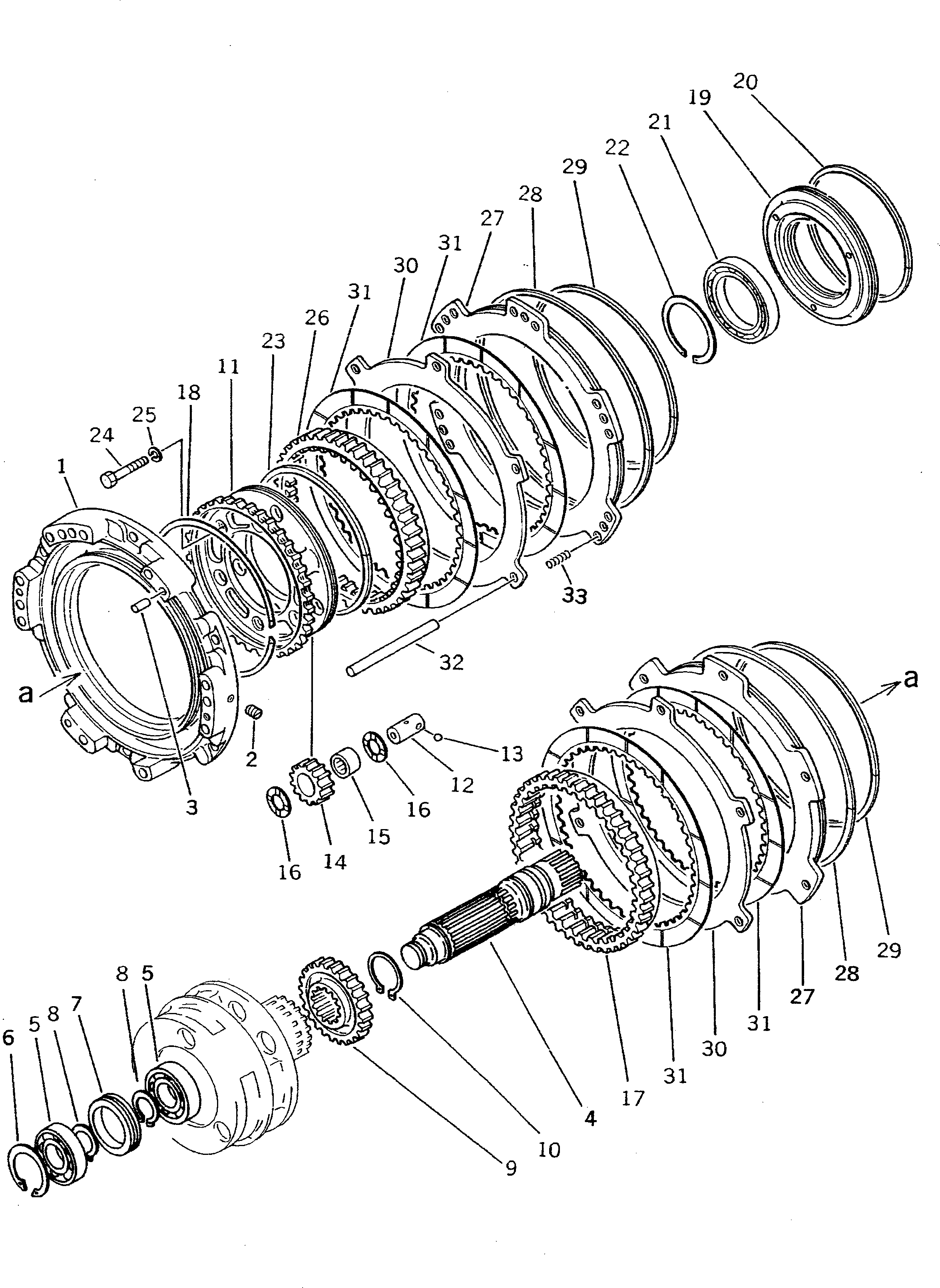 Crawler Loaders Komatsu / D75S-5 S/N 15001-UP(d75s-5c) / 2ND CLUTCH AND 3RD CLUTCH (NOISE SUPPRESSION FOR EC)(#15908-16500)(150280 : F2320-56B0) Crawler Loaders Komatsu / D75S-5 S/N 15001-UP(d75s-5c) / 2ND CLUTCH AND 3RD CLUTCH (NOISE SUPPRESSION FOR EC)(#15908-16500)(150280 : F2320-56B0)