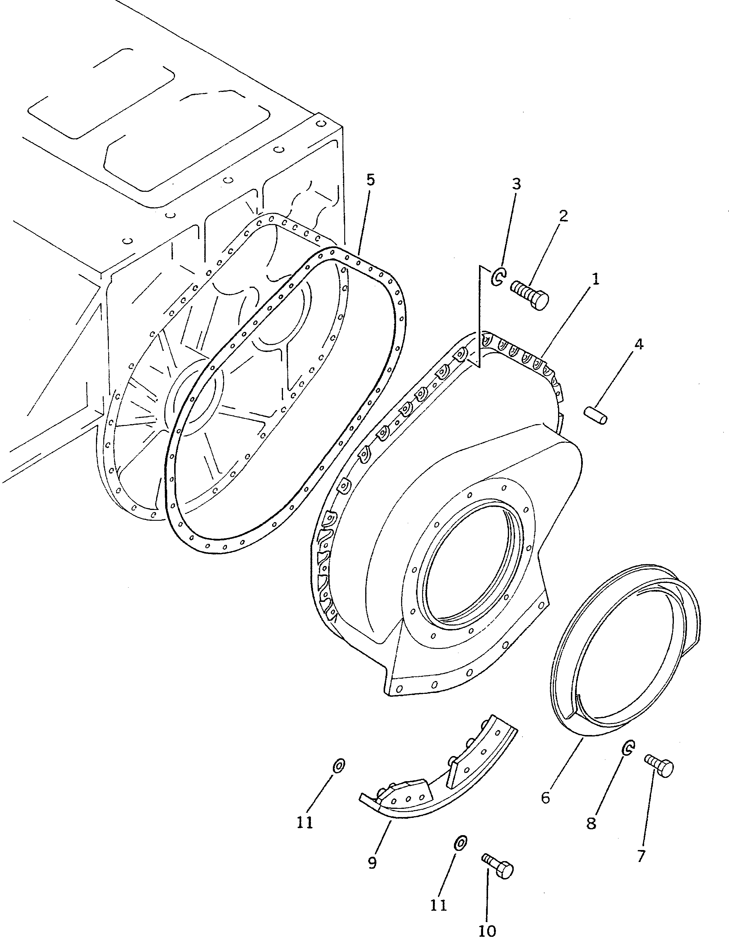 Crawler Loaders Komatsu / D75S-5 S/N 15001-UP(d75s-5c) / FINAL DRIVE HOUSING(150440 : F2380-01A0) Crawler Loaders Komatsu / D75S-5 S/N 15001-UP(d75s-5c) / FINAL DRIVE HOUSING(150440 : F2380-01A0)