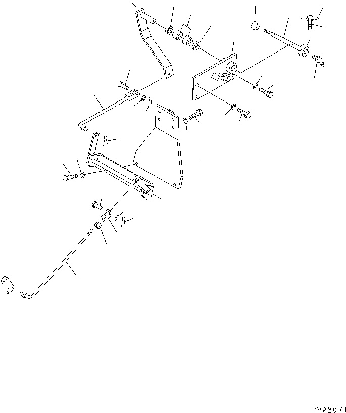 Crawler Loaders Komatsu / D75S-5 S/N 15001-UP(d75s-5c) / BRAKE LOCK (TBG SPEC.)(#15001-16500)(240670 : K2431-01A1)