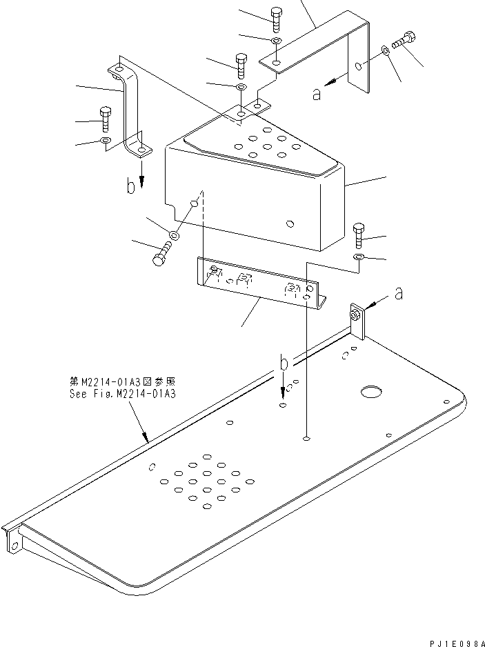 Pipelayers Komatsu / D85C-21-A S/N 36551-UP(d85c-20c) / MIKUNI COMBUSTIBLE HEATER RELATED PARTS (WITH WINCH SAFETY DEVICE)(#37613-)(270470 : M2210-16A3)