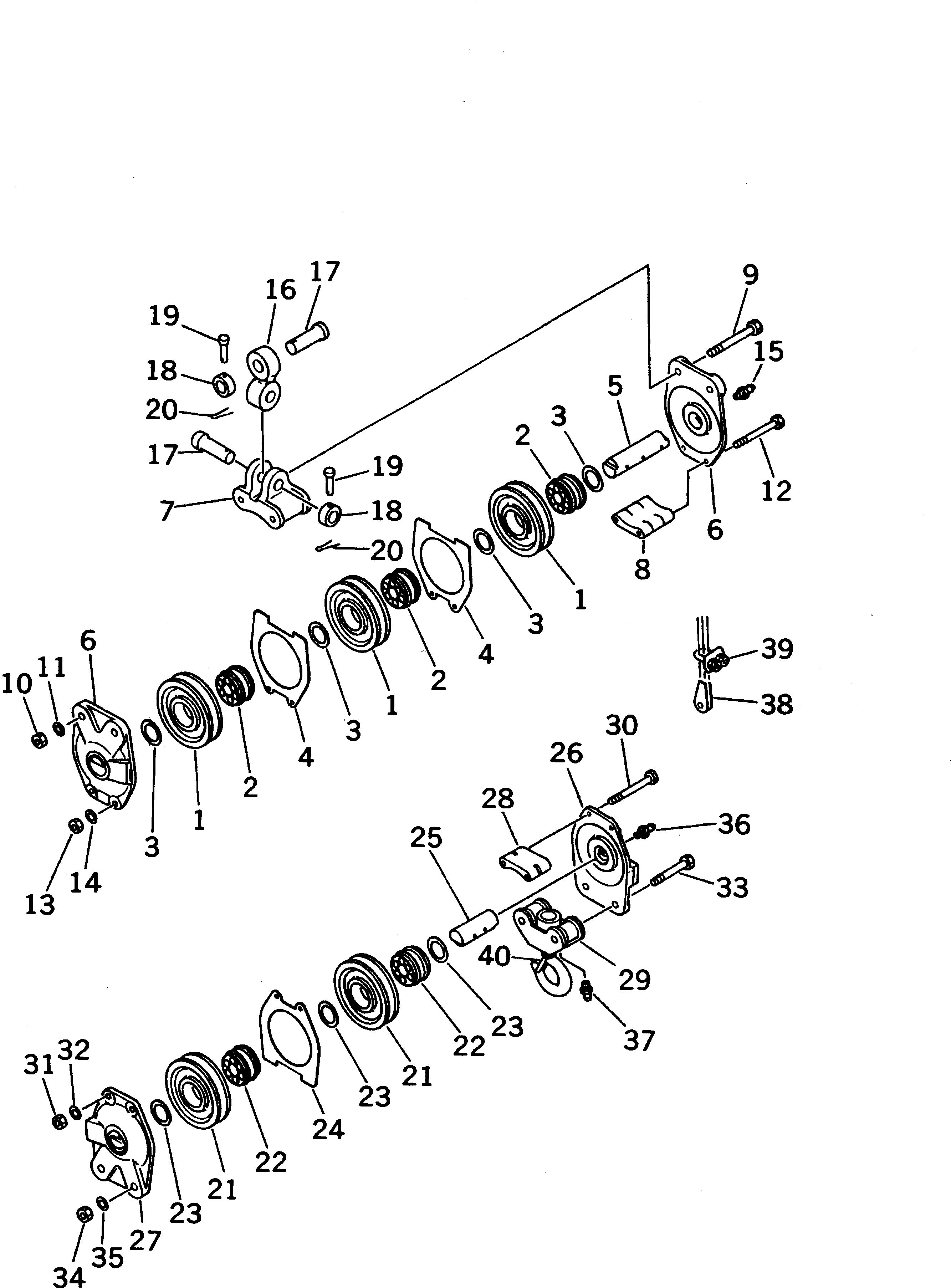 Pipelayers Komatsu / D85C-21 S/N 36551-UP (For C.I.S. -50cent. Spec.)(d85c-21c) / HOOK BLOCK(330080 : T2221-01A0) Pipelayers Komatsu / D85C-21 S/N 36551-UP (For C.I.S. -50cent. Spec.)(d85c-21c) / HOOK BLOCK(330080 : T2221-01A0)