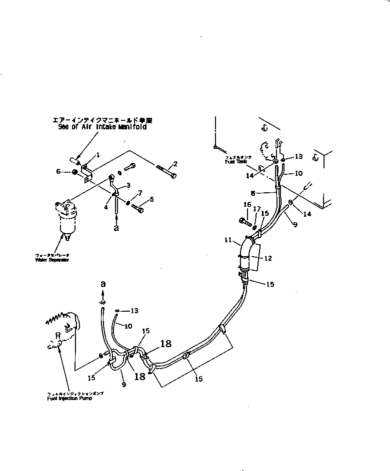Crawler Loaders Komatsu / D85ESS-2 S/N 3001-3033 (For Southeast Asia)(d85ess-c) / FUEL LINE (SLAG HANDLING AND WATER SEPARATOR)(#3001-)(090040 : D0200-01A3) Crawler Loaders Komatsu / D85ESS-2 S/N 3001-3033 (For Southeast Asia)(d85ess-c) / FUEL LINE (SLAG HANDLING AND WATER SEPARATOR)(#3001-)(090040 : D0200-01A3)