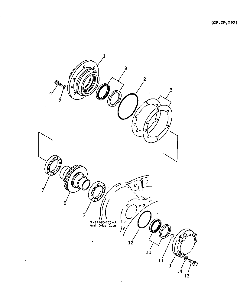 Crawler Loaders Komatsu / D85ESS-2 S/N 3001-3033 (For Southeast Asia)(d85ess-c) / FINAL DRIVE (PINION)(#3001-)(150360 : F2380-02A1) Crawler Loaders Komatsu / D85ESS-2 S/N 3001-3033 (For Southeast Asia)(d85ess-c) / FINAL DRIVE (PINION)(#3001-)(150360 : F2380-02A1)