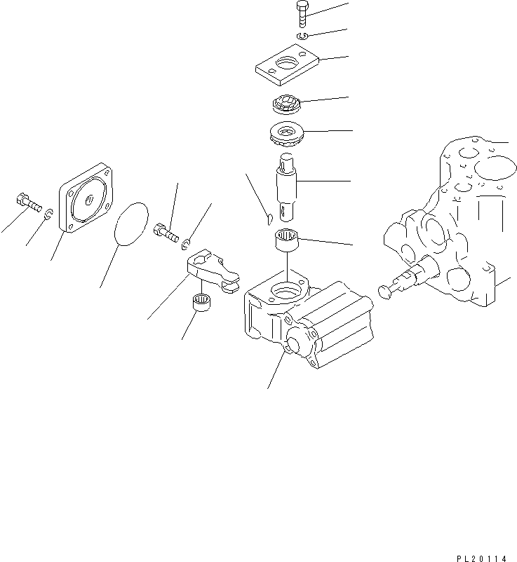 Crawler Loaders Komatsu / D85ESS-2 S/N 3001-3033 (For Southeast Asia)(d85ess-c) / CONTROL VALVE (1-SPOOL) (2/3)(#3001-)(180070 : H0120-52A6)