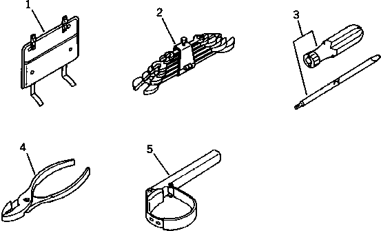 Compressors Komatsu / EC75ZS-3 S/N 3001-UP(ec75zs1r) / TOOL (FOR JAPAN)(210030 : 9991)
