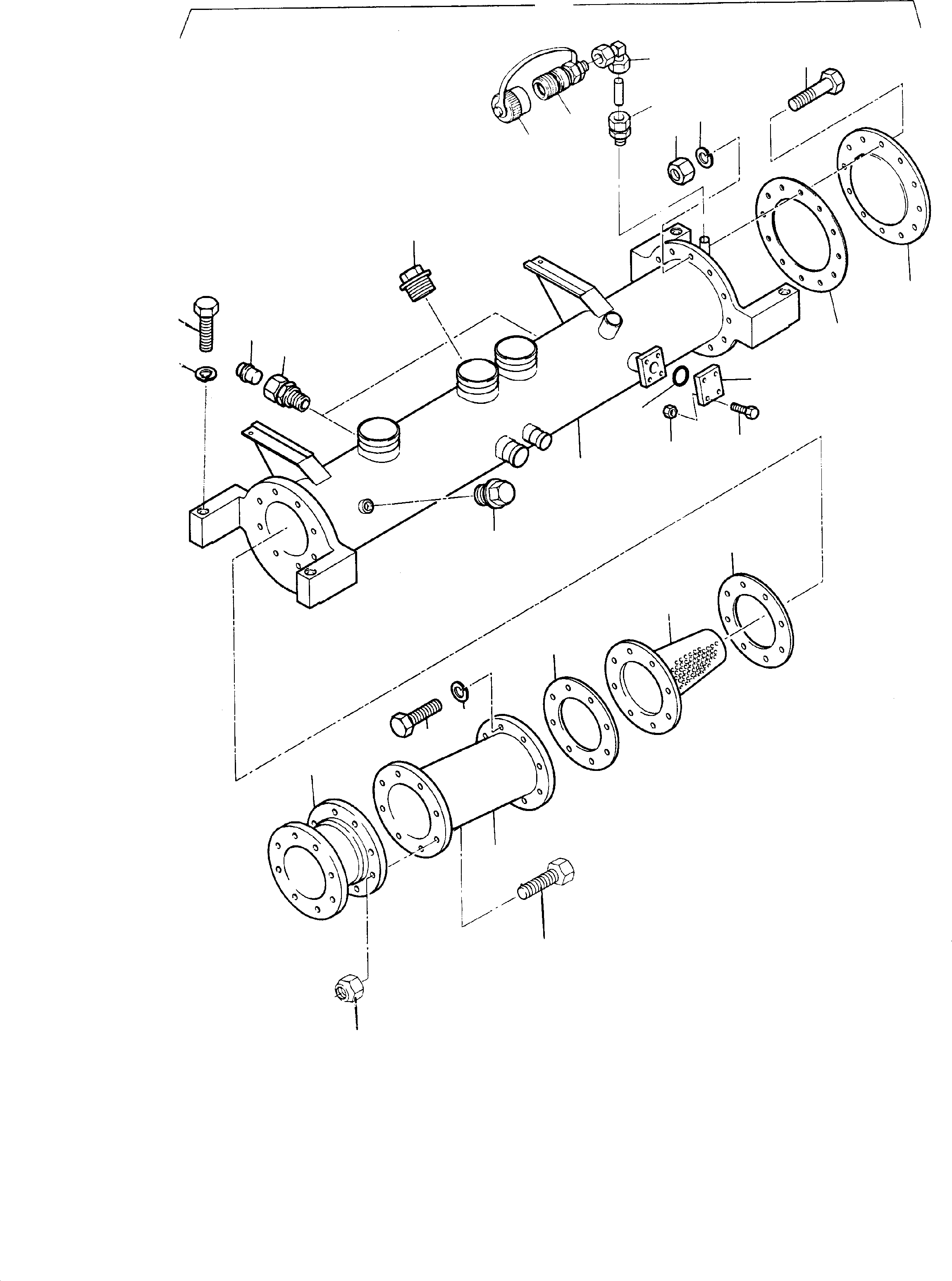 Excavators Mining Komatsu / H185S S/N 06085(g06085) / Suction Tank(585-1885 : 585-1885)
