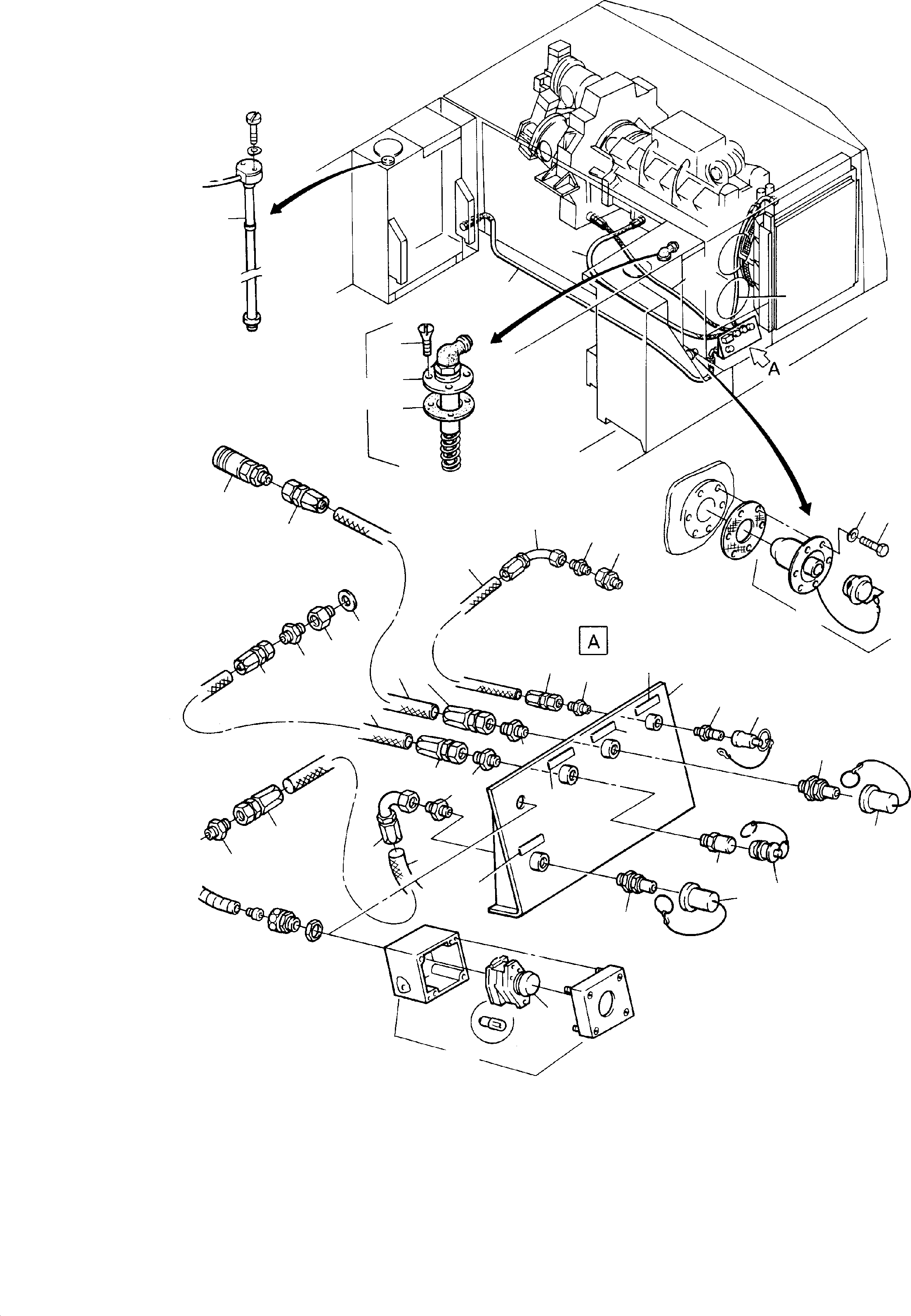 Excavators Mining Komatsu / H185S S/N 06085(g06085) / Refueling Equipment(585-2300 : 585-2300)