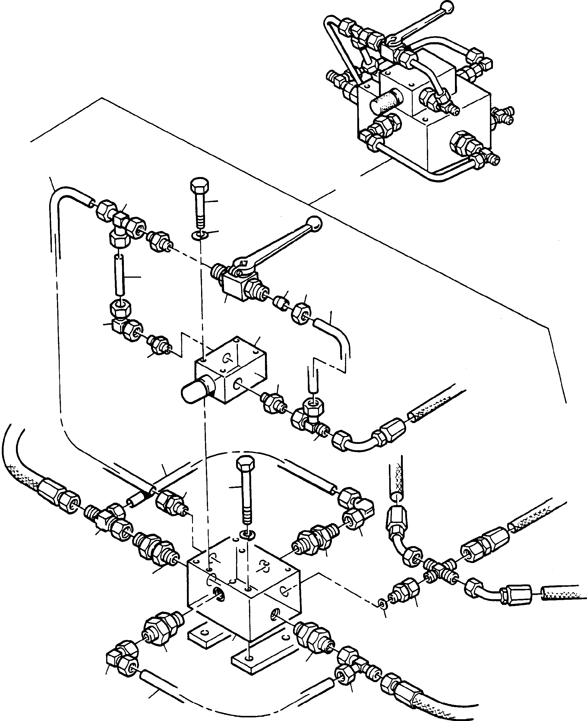 Excavators Mining Komatsu / H185S S/N 06085(g06085) / Hydr. Track Adjuster(585-3195a : 585-3195a)