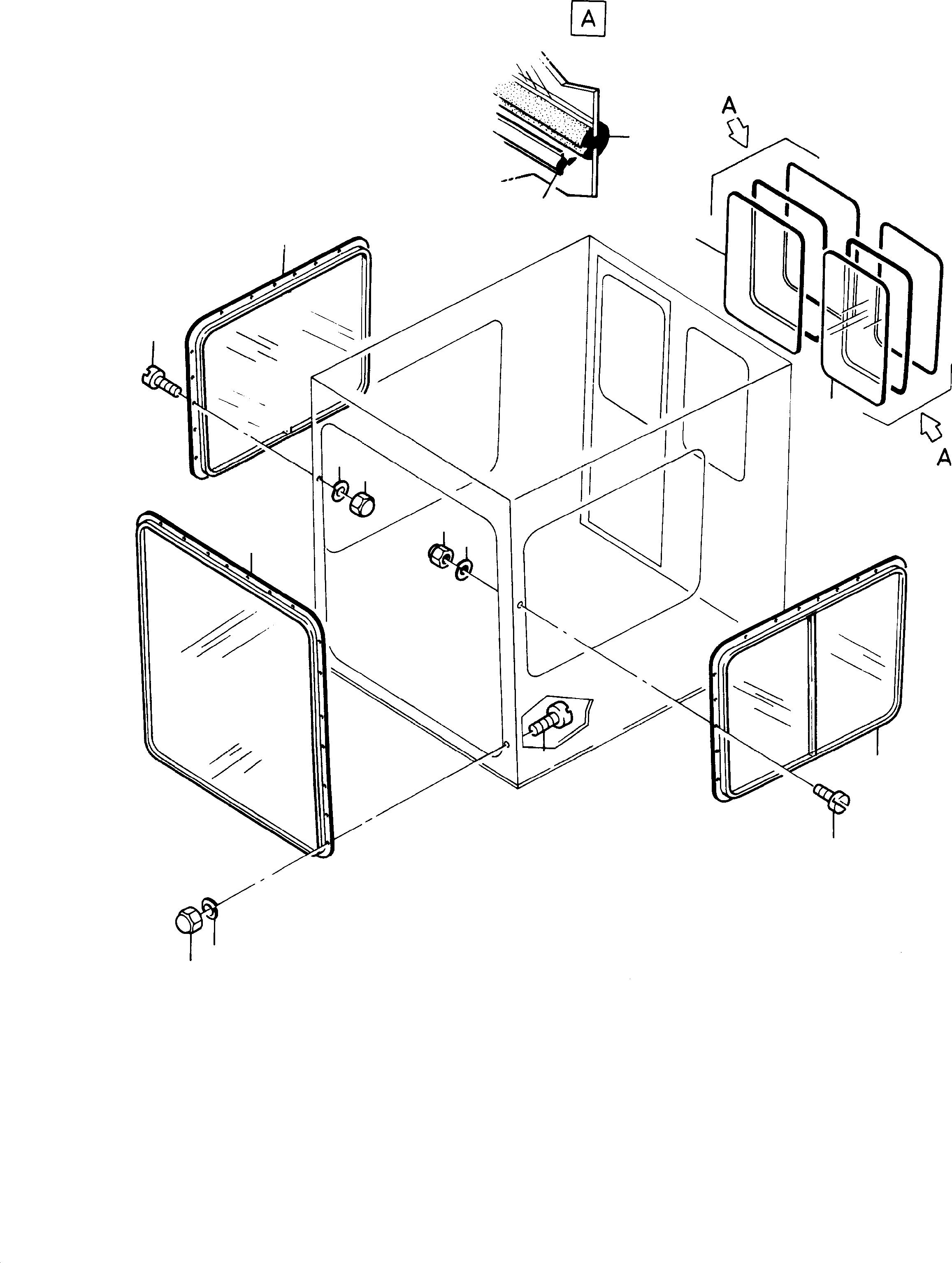 Excavators Mining Komatsu / H185S S/N 06085(g06085) / Operator