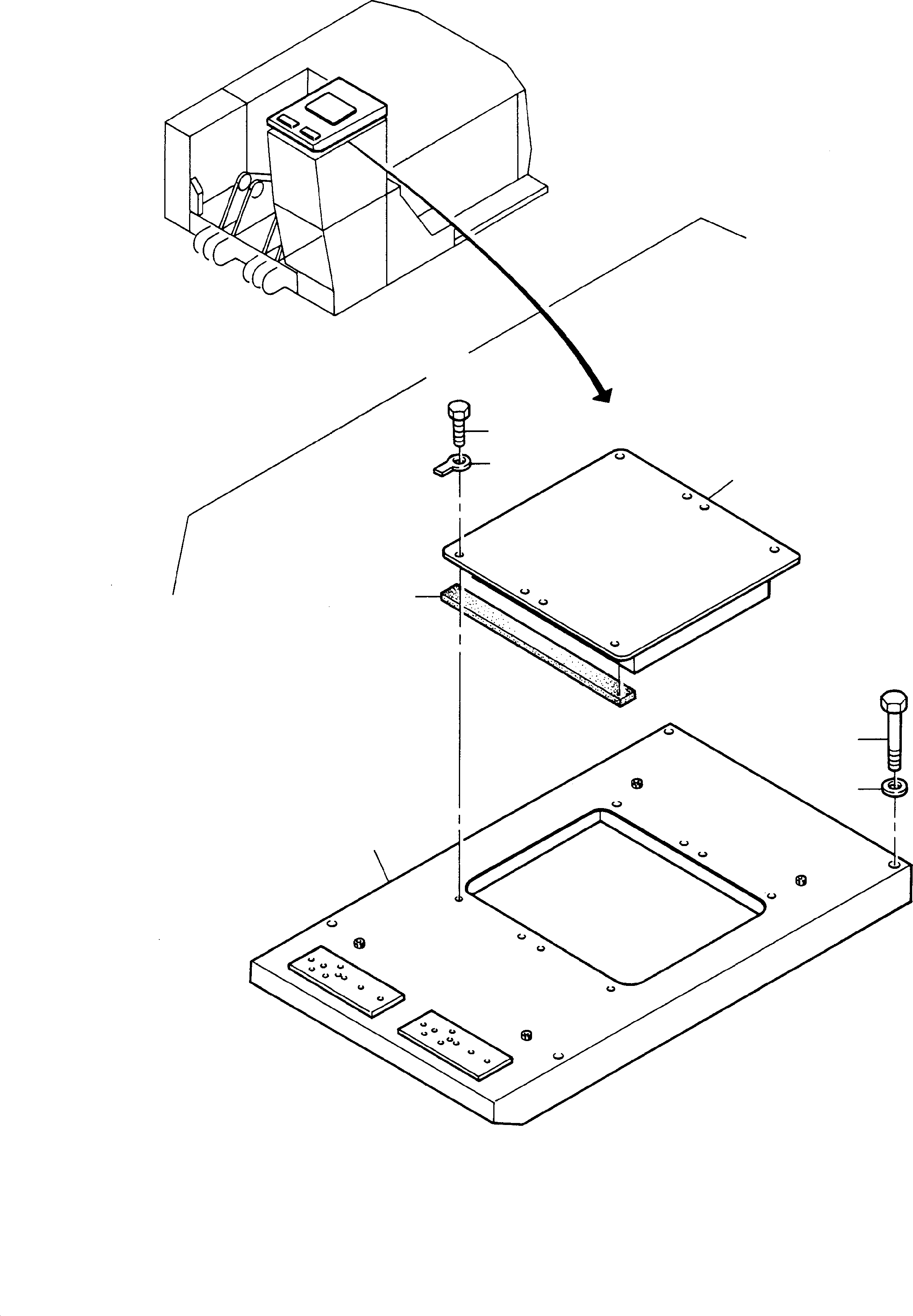 Excavators Mining Komatsu / H185S S/N 06085(g06085) / Protection Roof(585-1980 : 585-1980)