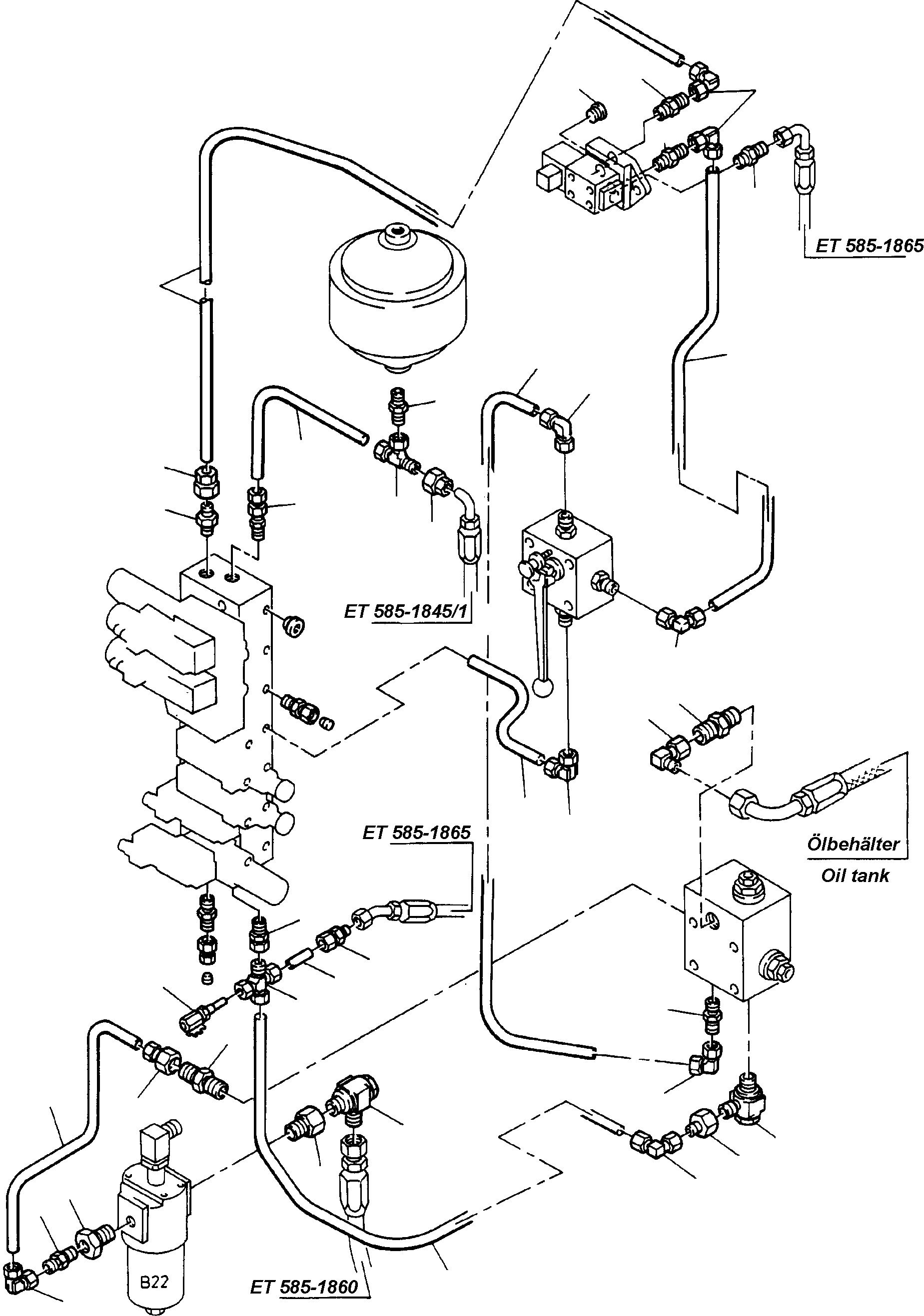 Excavators Mining Komatsu / H185S S/N 06085(g06085) / Control Plate(585-1855 : 585-1855)
