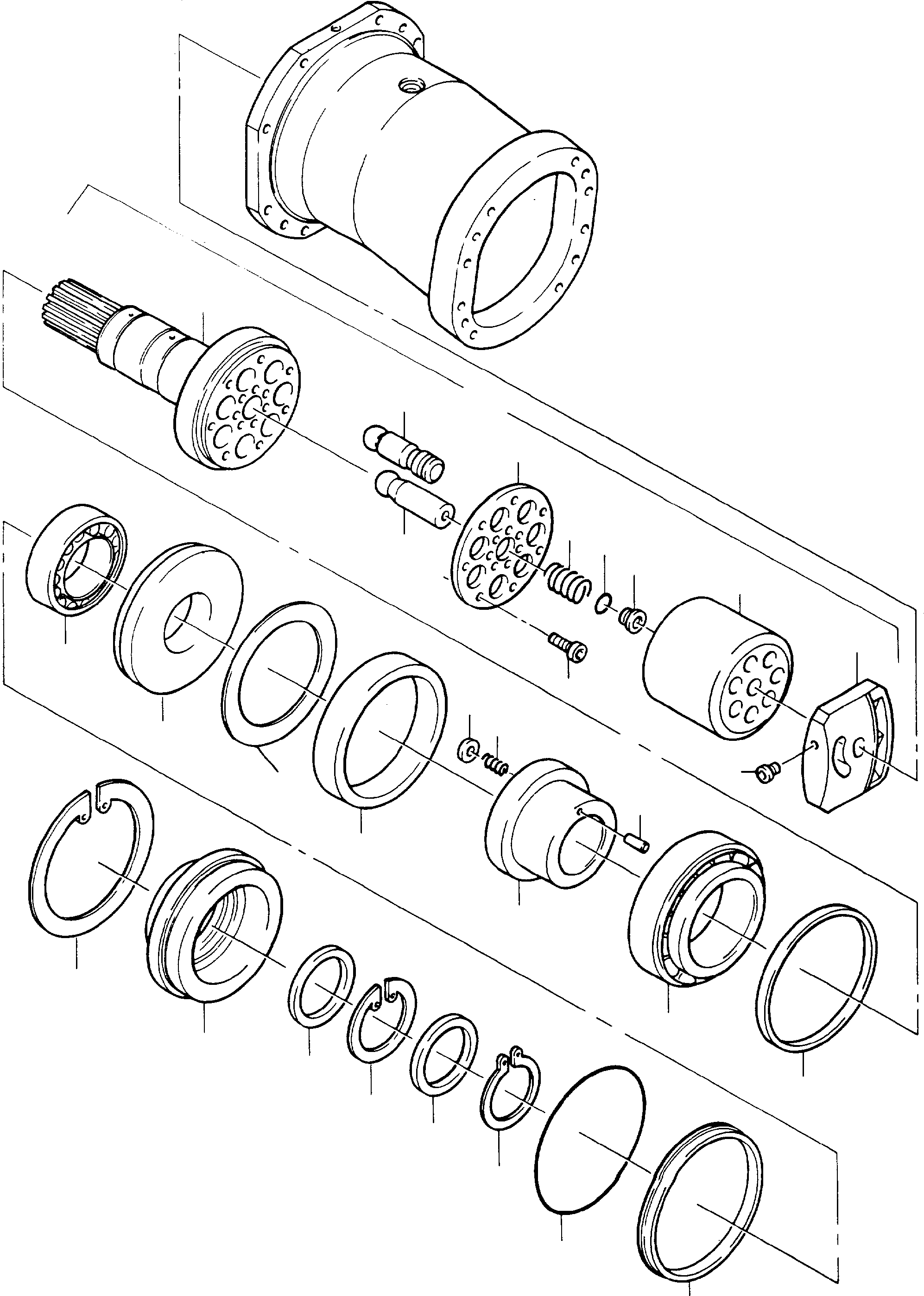 Excavators Mining Komatsu / H185S S/N 06085(g06085) / Hydr.-Pump(090-1560 : 090-1560)