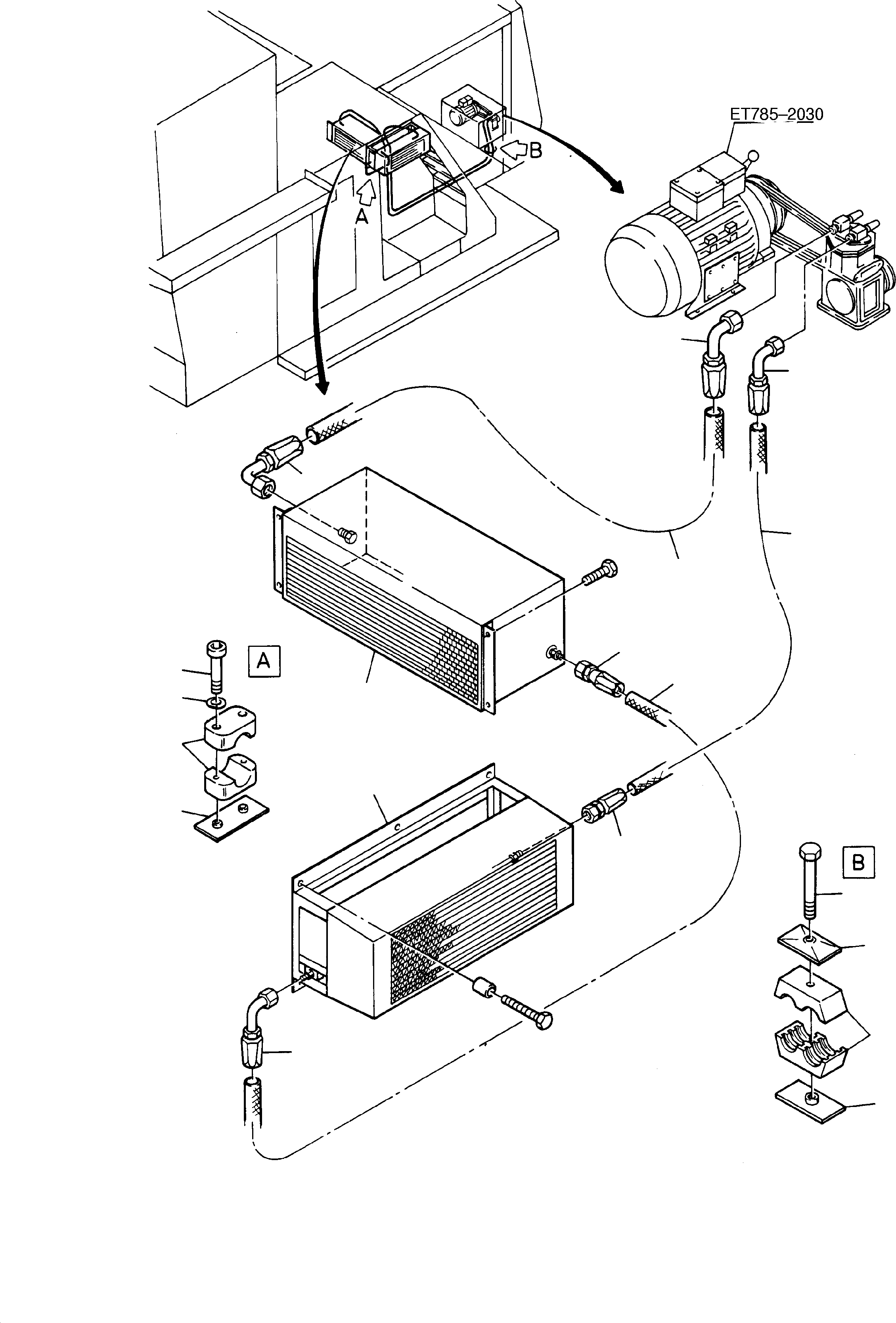 Excavators Mining Komatsu / H185E S/N 06099(g06099) / Air Conditioning Equipment, Switch Cabinet(785-2045 : 785-2045)
