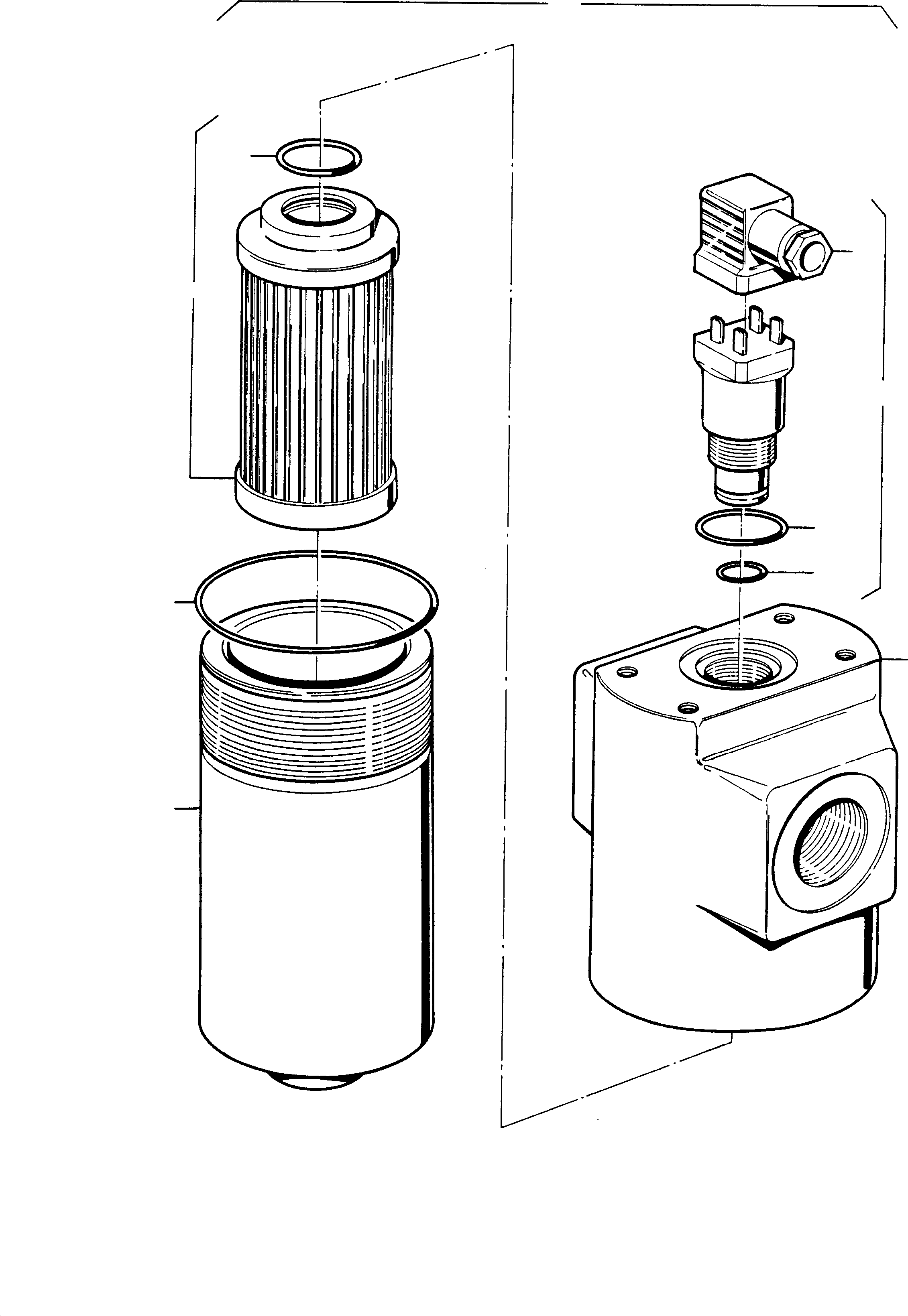 Excavators Mining Komatsu / H185E S/N 06099(g06099) / H.P. Filter(090-5564 : 090-5564)