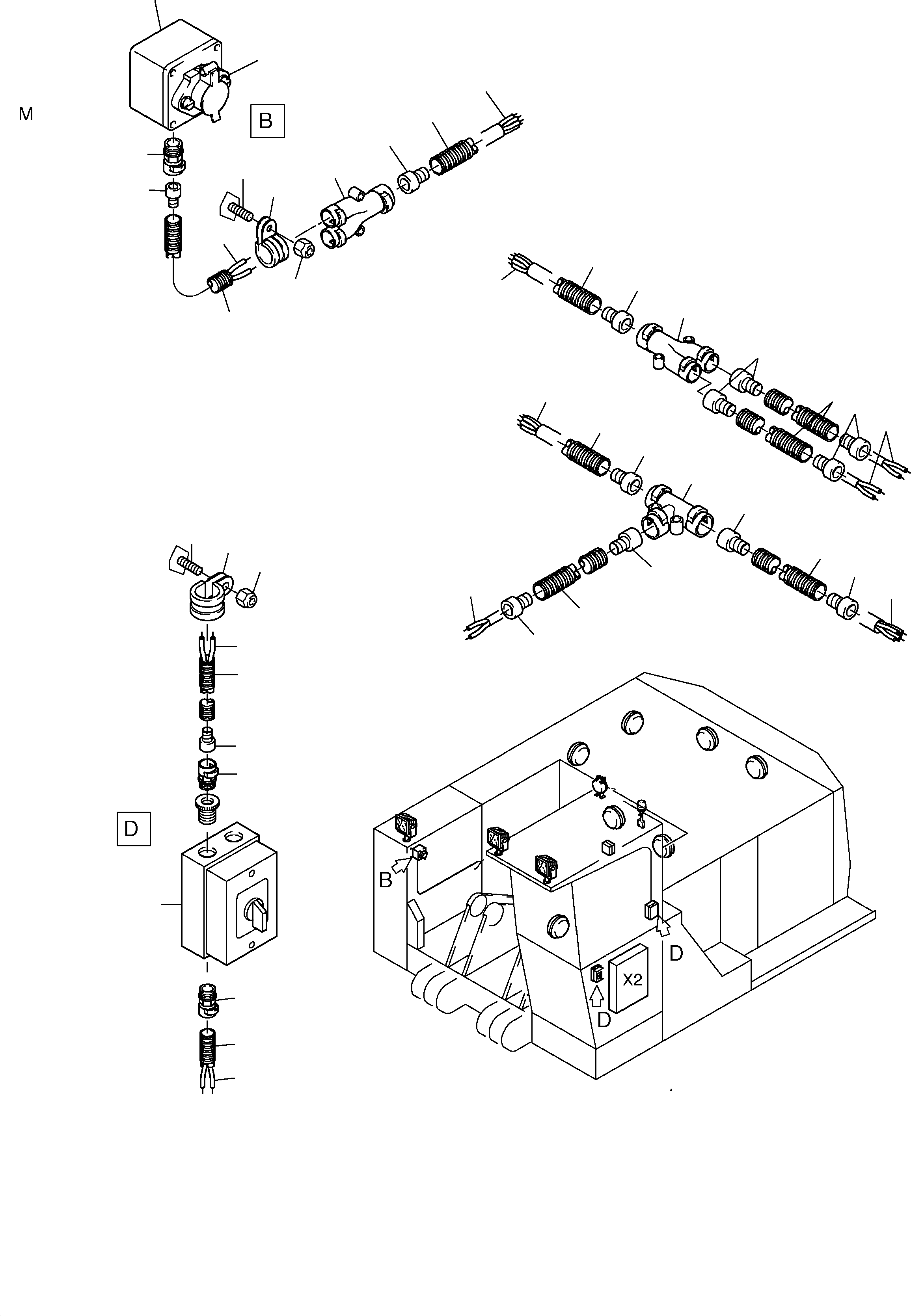 Excavators Mining Komatsu / PC3000-1 S/N 06179(g06179) / Lighting Equipment(485-2105-2 : 485-2105-2)