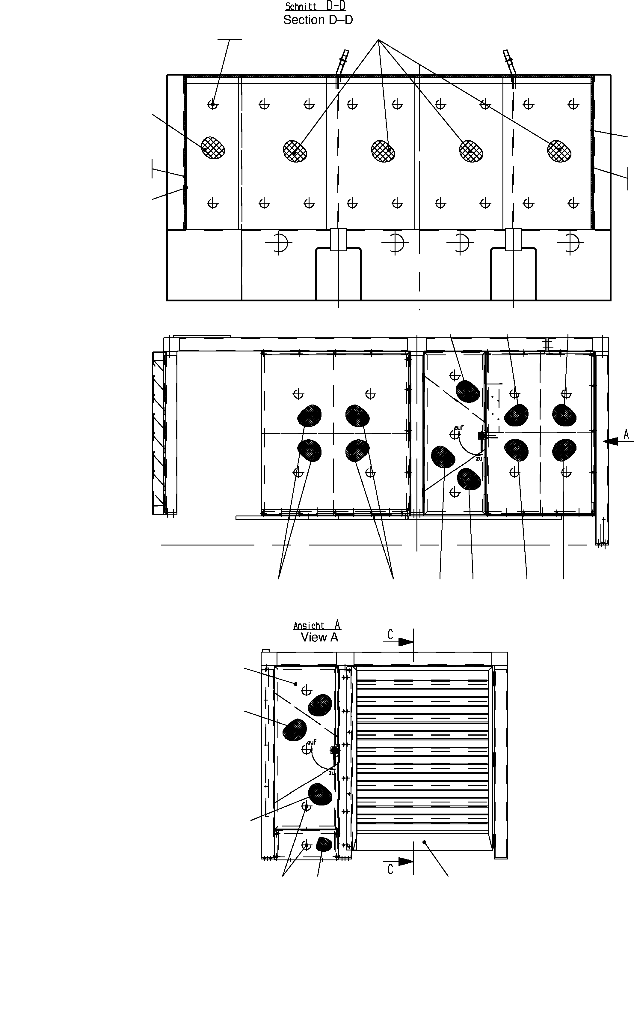 Komatsu parts book diagram for PC3000-1 S/N 06191: NOISE ABSORBER