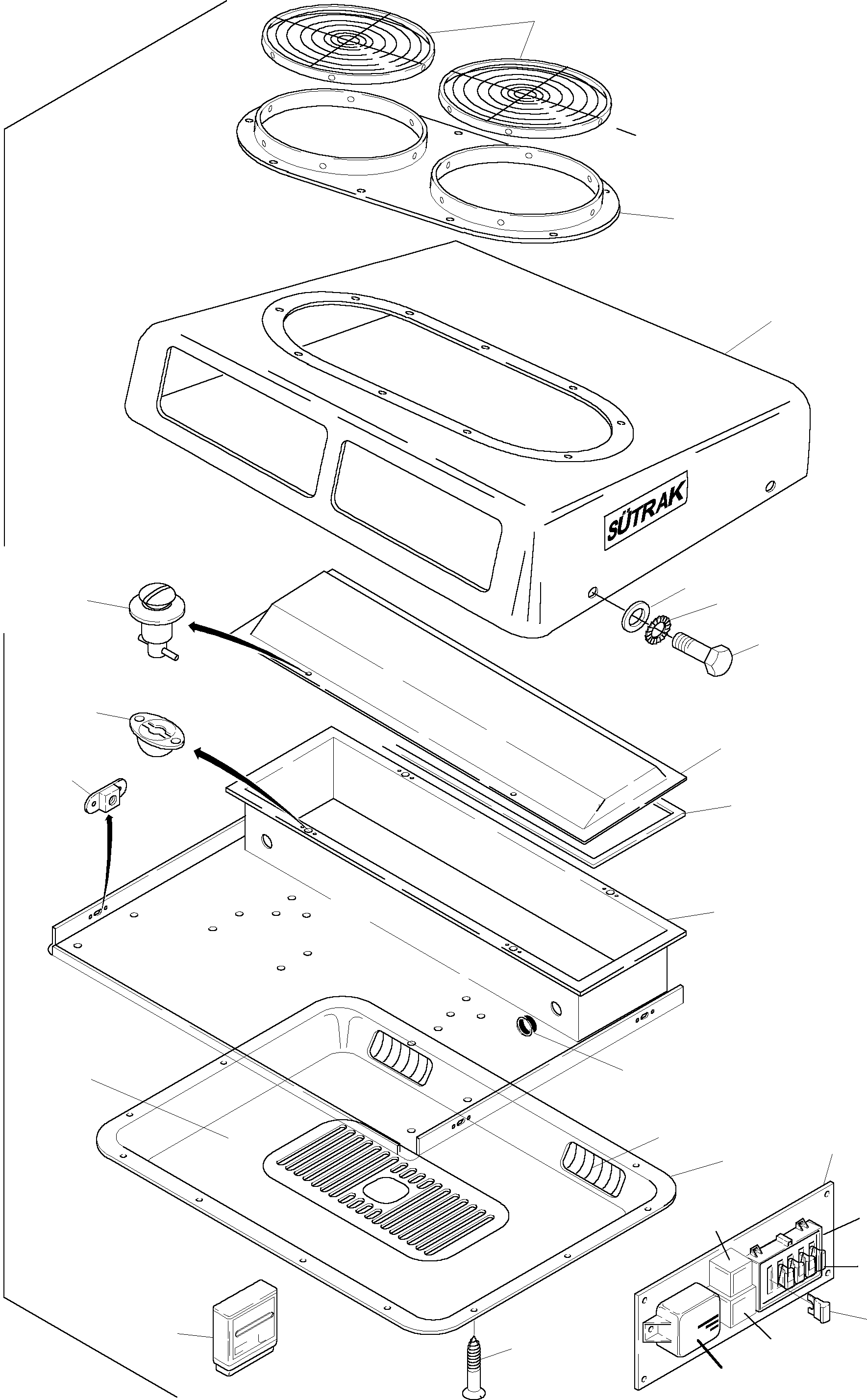 Excavators Mining Komatsu / PC3000-1A S/N 06196(g06196) / Air Conditioning Unit(991-0095a : 991-0095a)