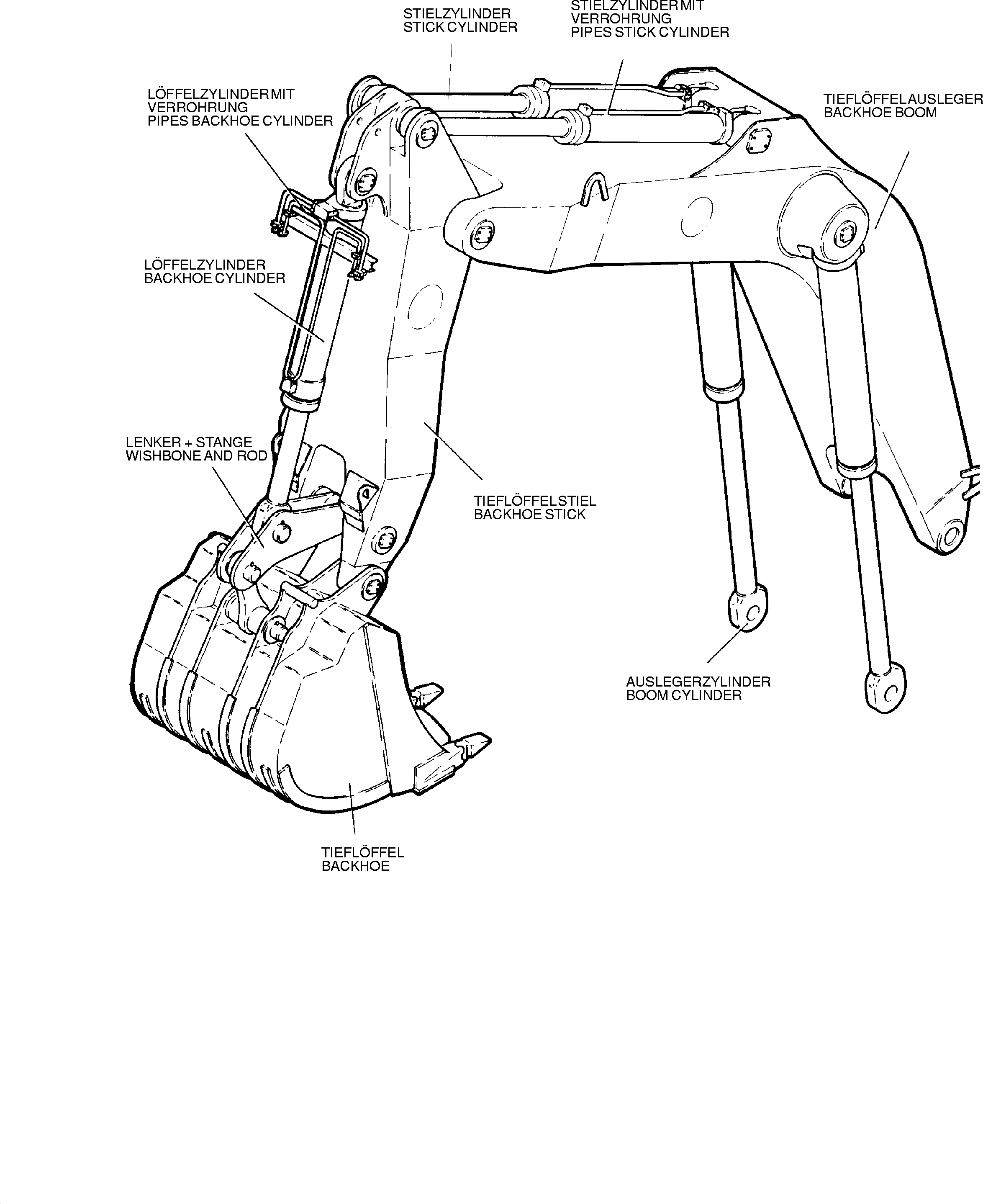 Komatsu parts book diagram for PC3000-1 S/N 06211: 