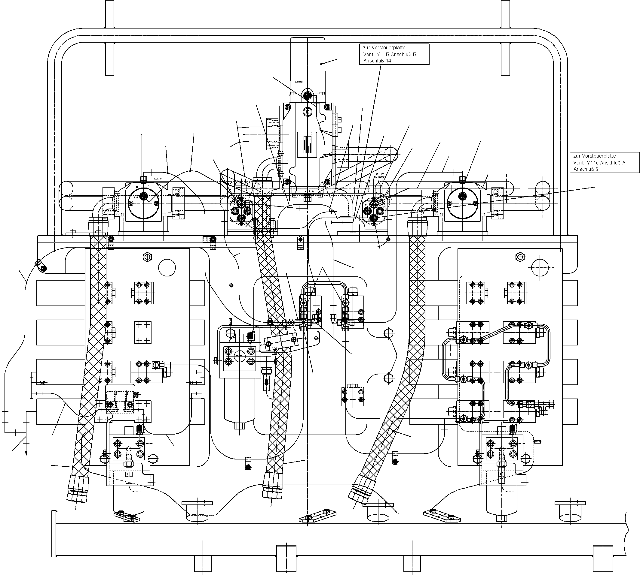 Excavators Mining Komatsu / PC3000-6 S/N 06215(g06215) / Float Position(485-1895d : 485-1895d)