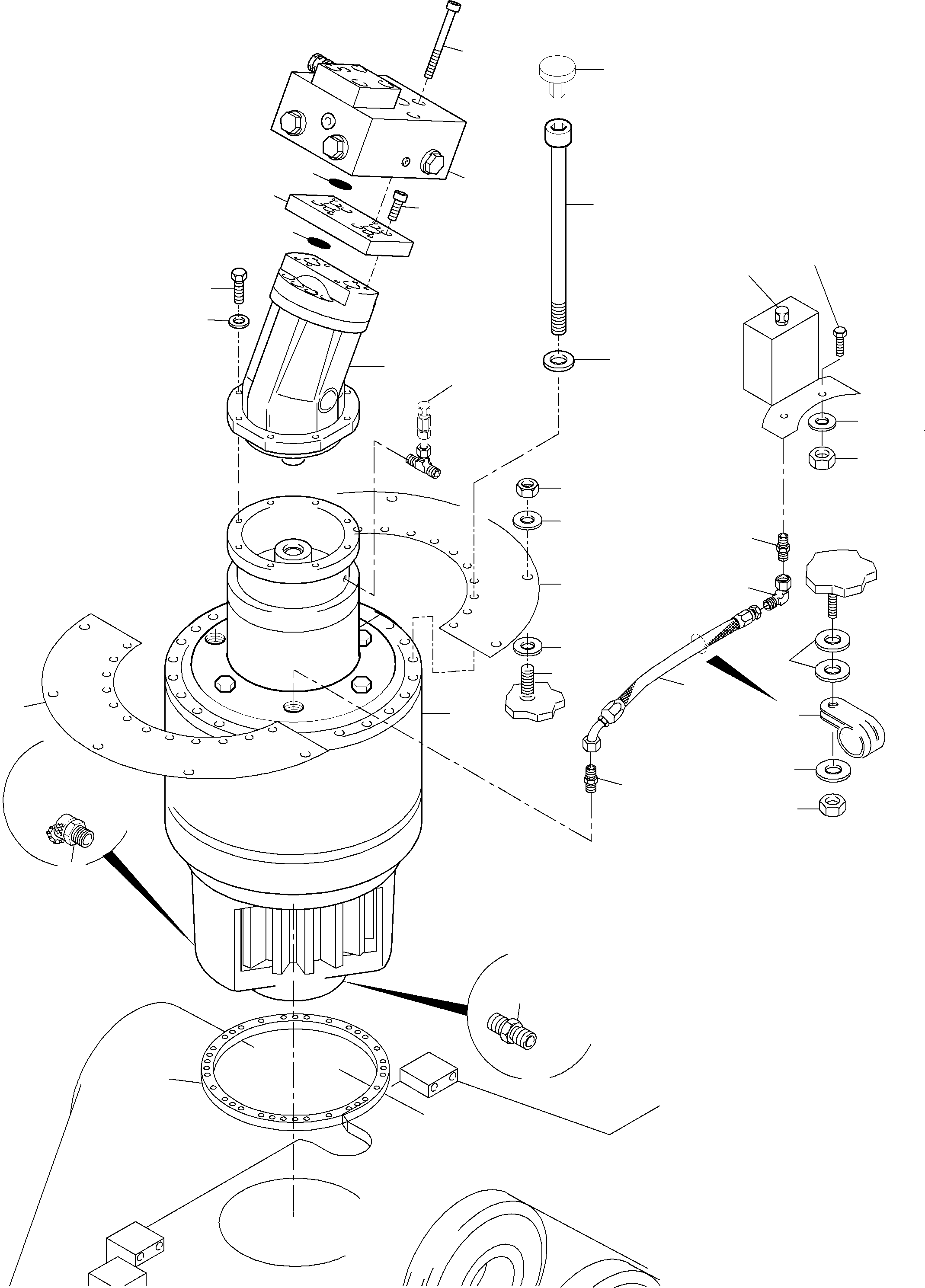 Excavators Mining Komatsu / PC3000-6 S/N 06215(g06215) / Slew Gear Arr.(485-1151 : 485-1151)