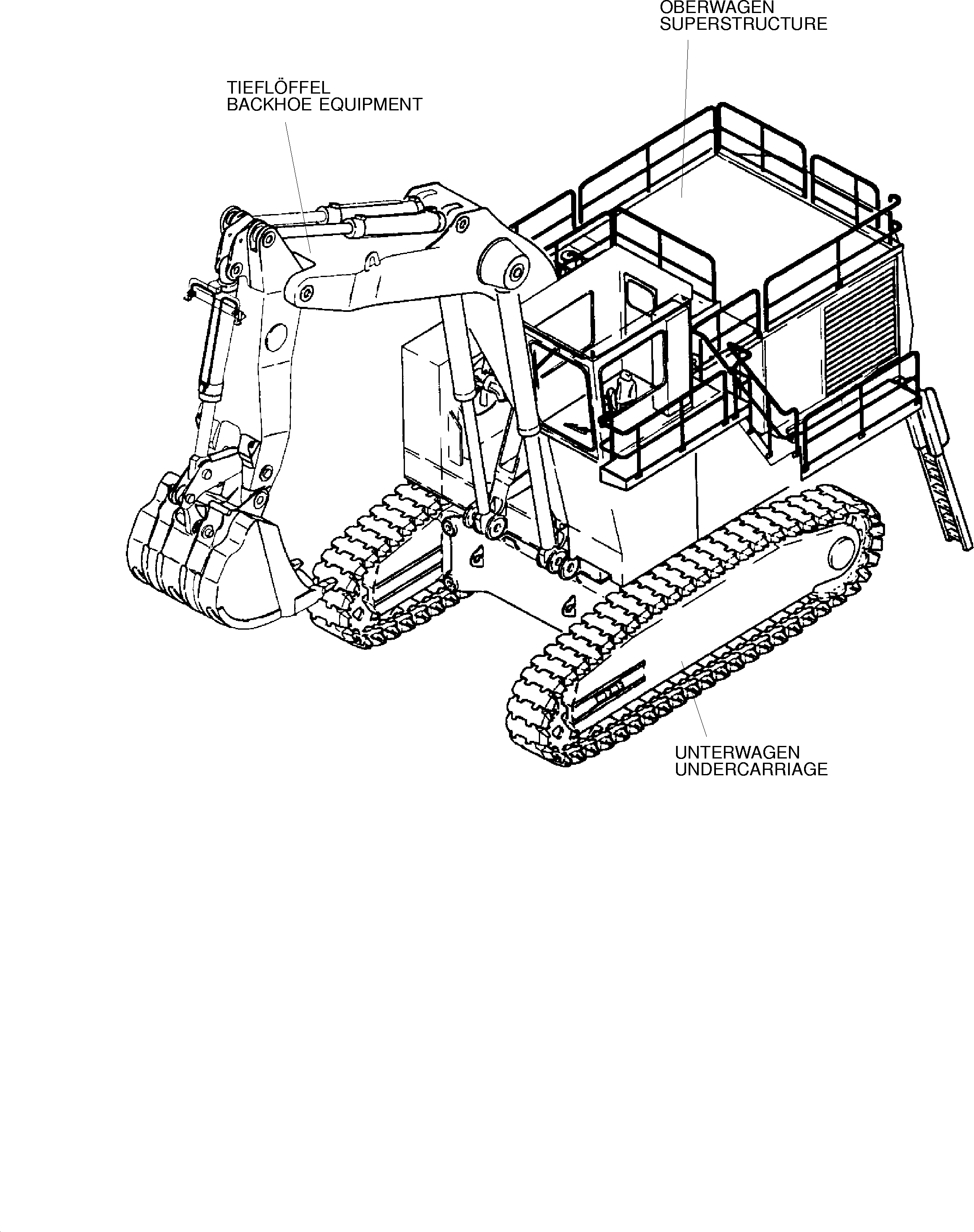 Komatsu parts book diagram for PC3000-6 S/N 06217: 
