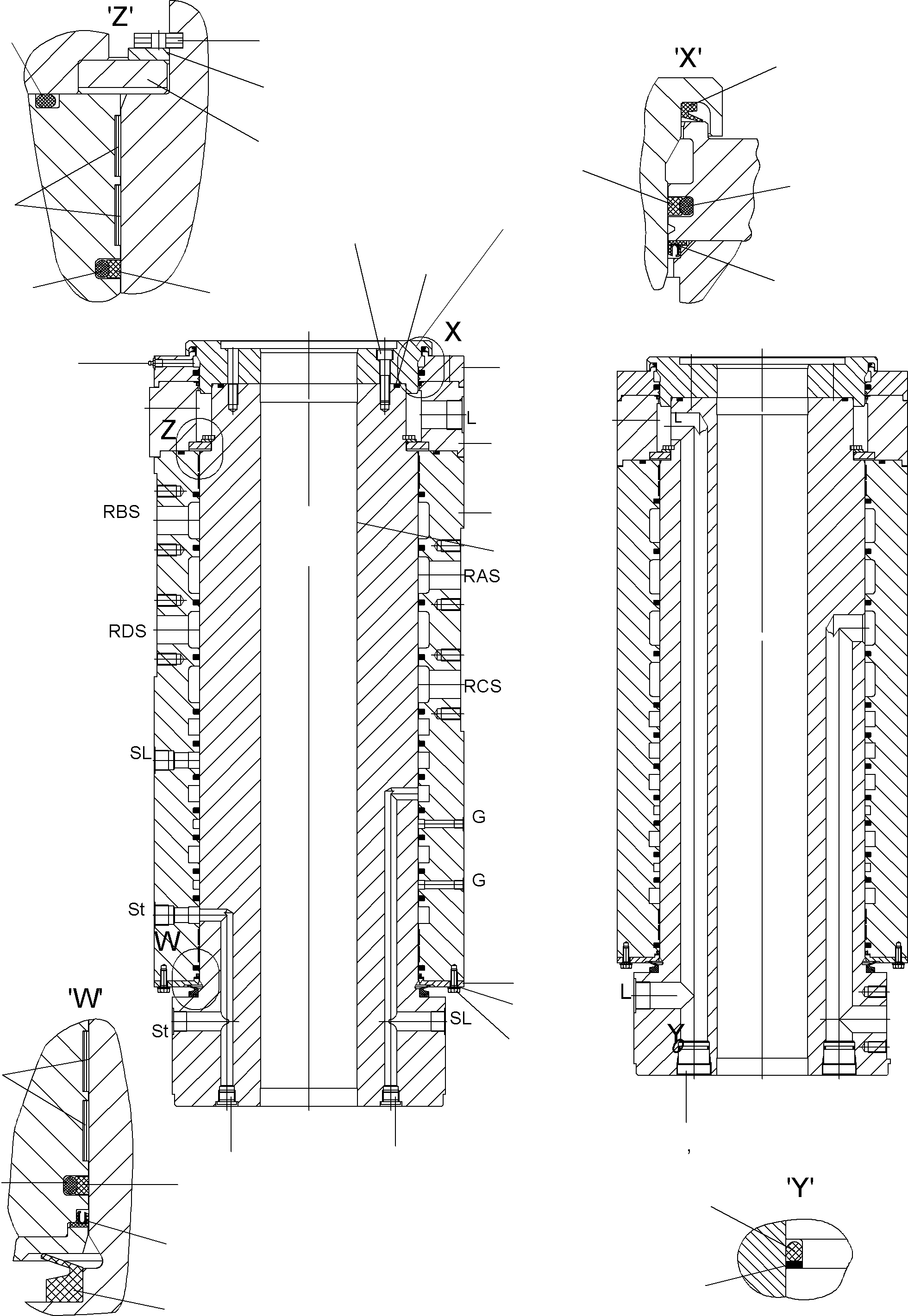 Excavators Mining Komatsu / PC3000-1A S/N 06233(g06233) / Rotary Joint(155-3455 : 155-3455)