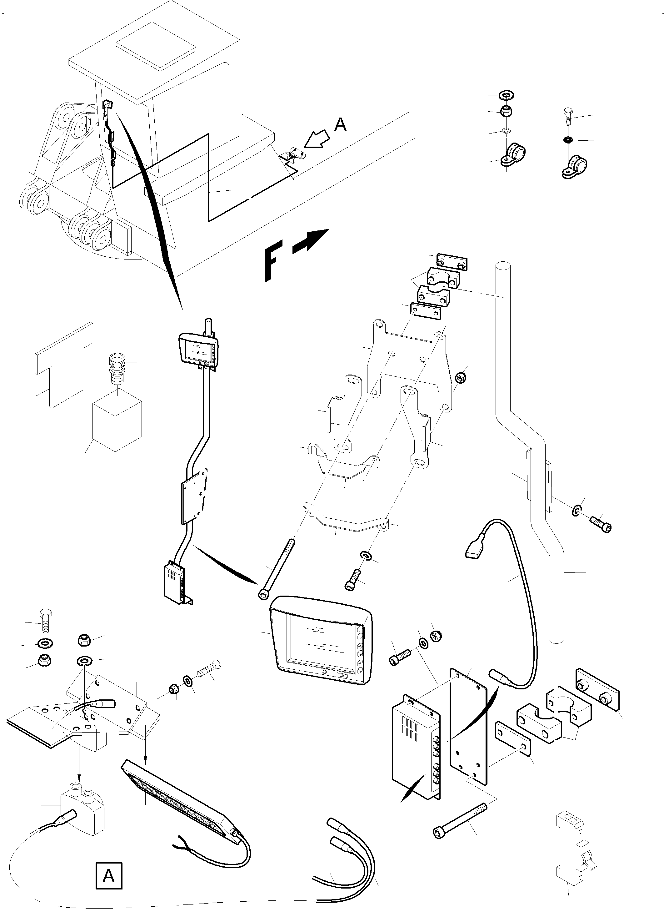 Excavators Mining Komatsu / PC3000-6E S/N 06292(g06292) / Camerasystem(255-1961 : 255-1961)