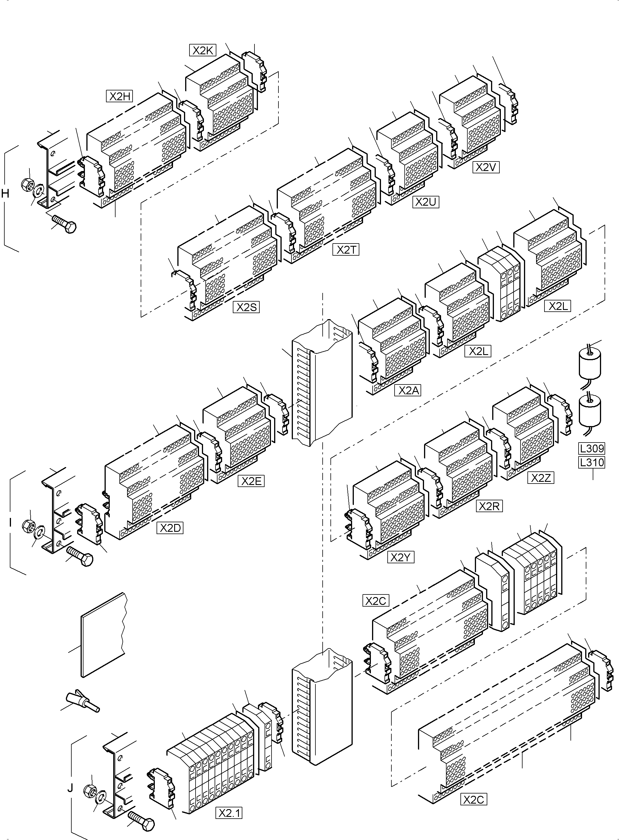 Excavators Mining Komatsu / PC3000-6E S/N 06292(g06292) / Main Switch Box X2 in Cab Support(255-2167 : 255-2167)