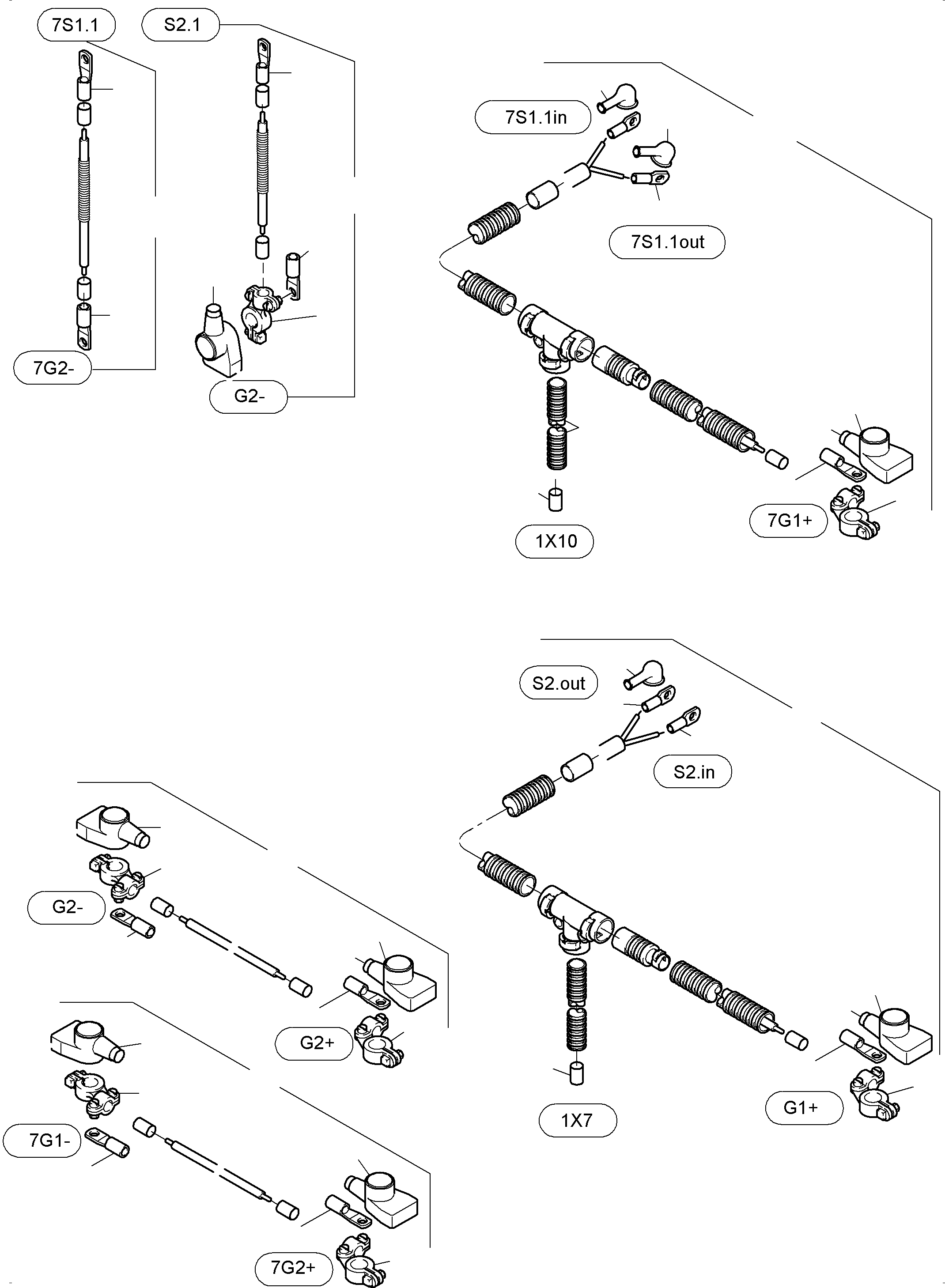 Excavators Mining Komatsu / PC3000-6E S/N 06296(g06296) / Batteries with Cables(255-2130g : 255-2130g)
