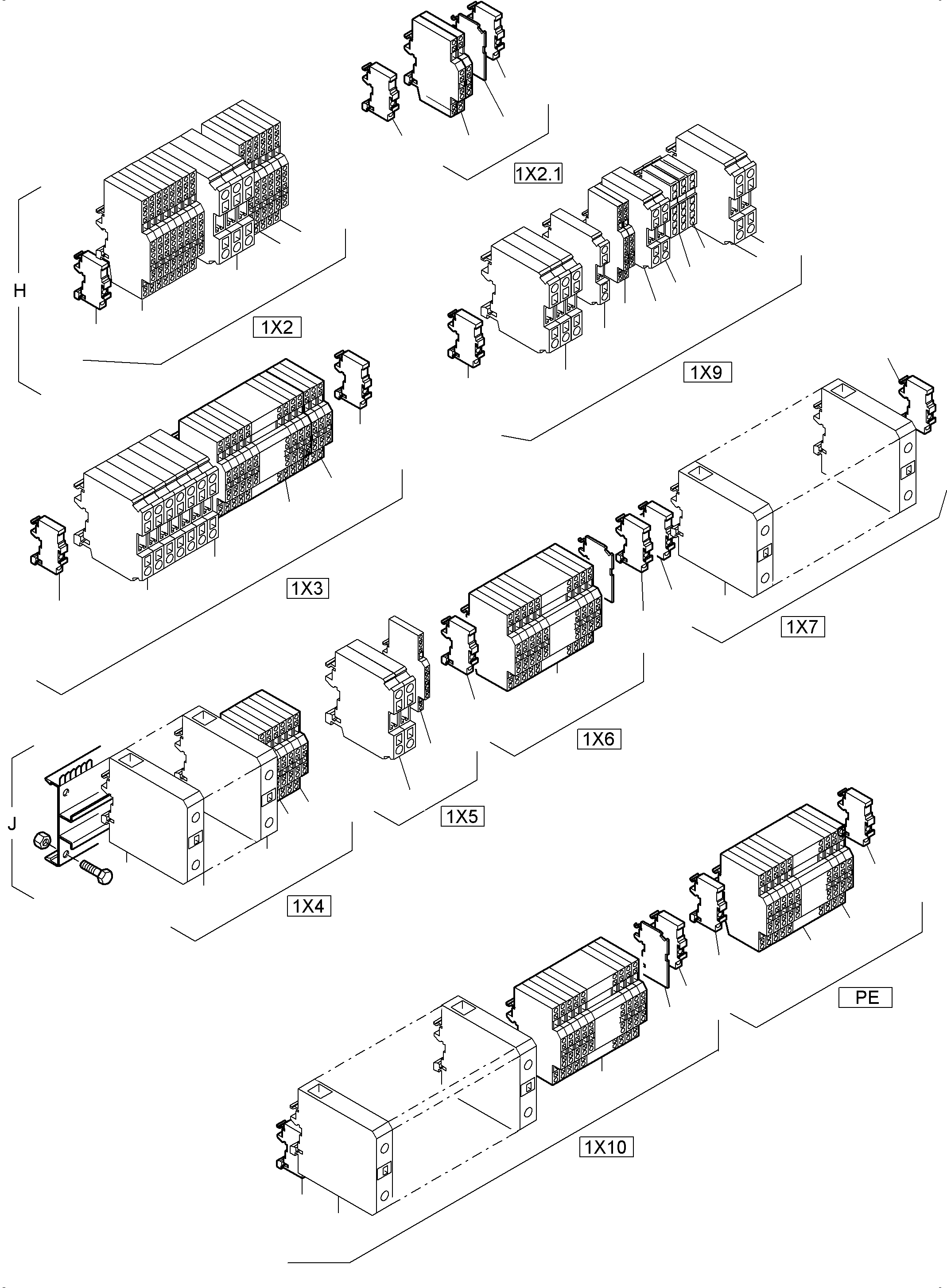 Excavators Mining Komatsu / PC3000-6E S/N 06296(g06296) / Electric-Mounting Plate - NS(991-1303 : 991-1303)
