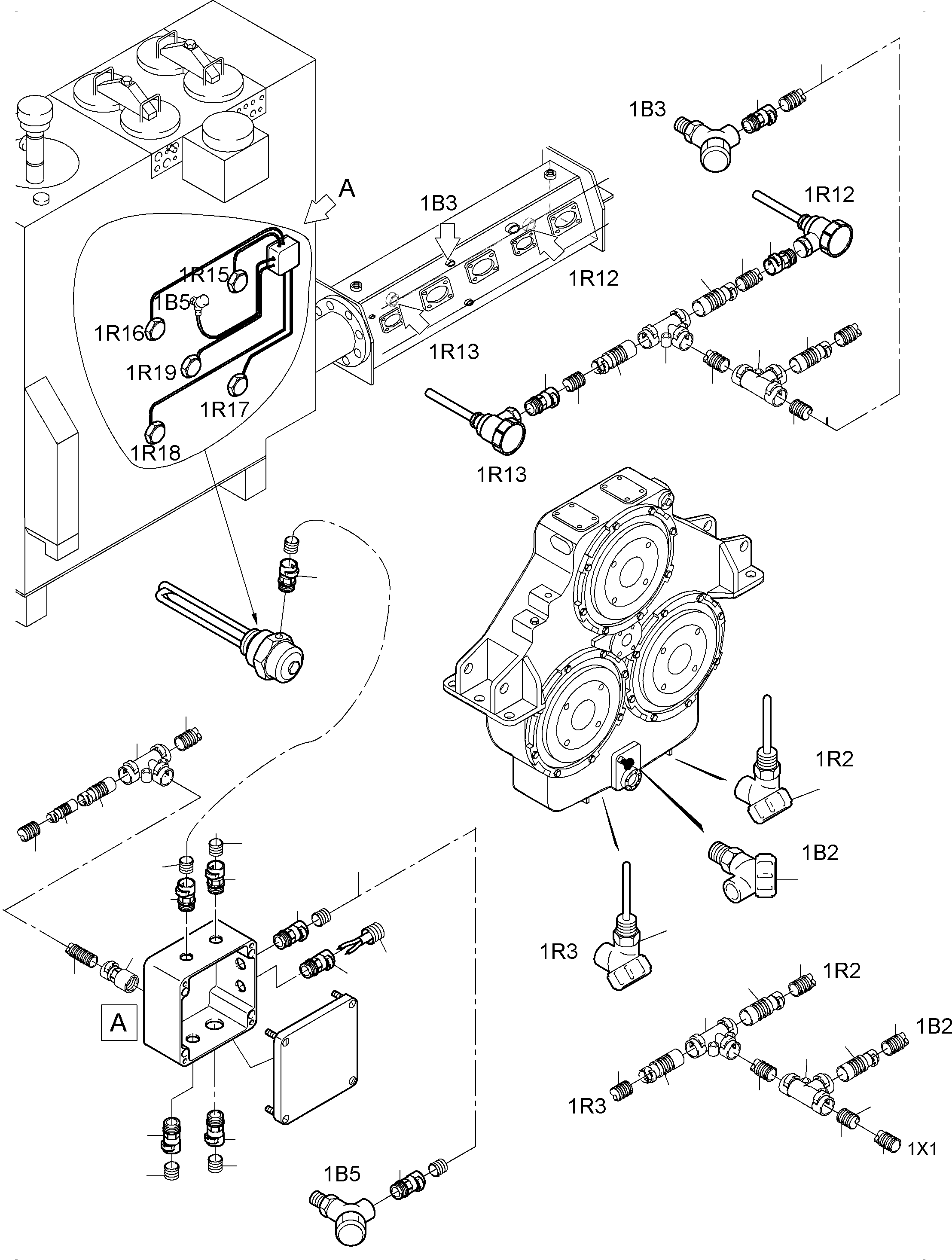 Excavators Mining Komatsu / PC3000-6E S/N 06297(g06297) / Temperature Conditioning(255-2500 : 255-2500)