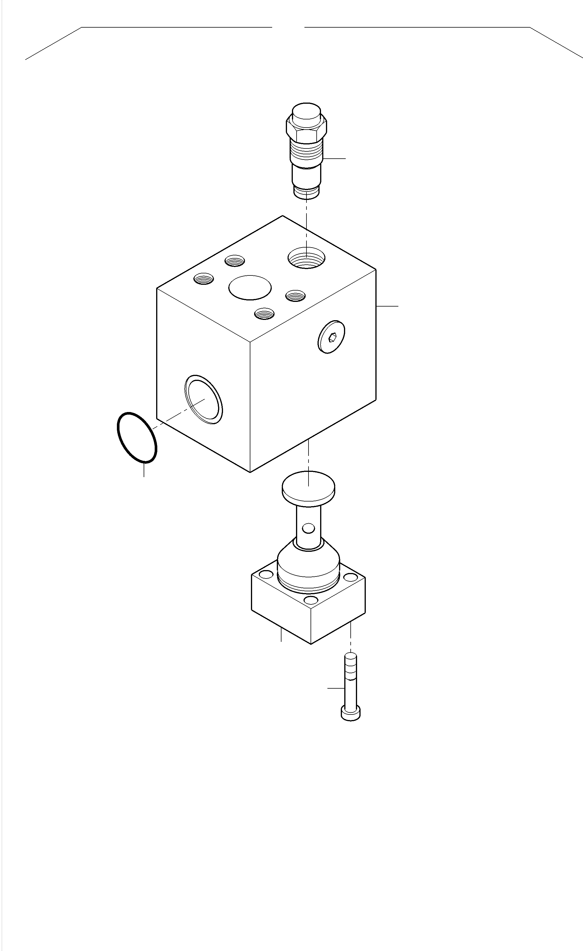 Komatsu parts book diagram for PC3000-6E S/N 06361: THROTTLE CHECK VALVE