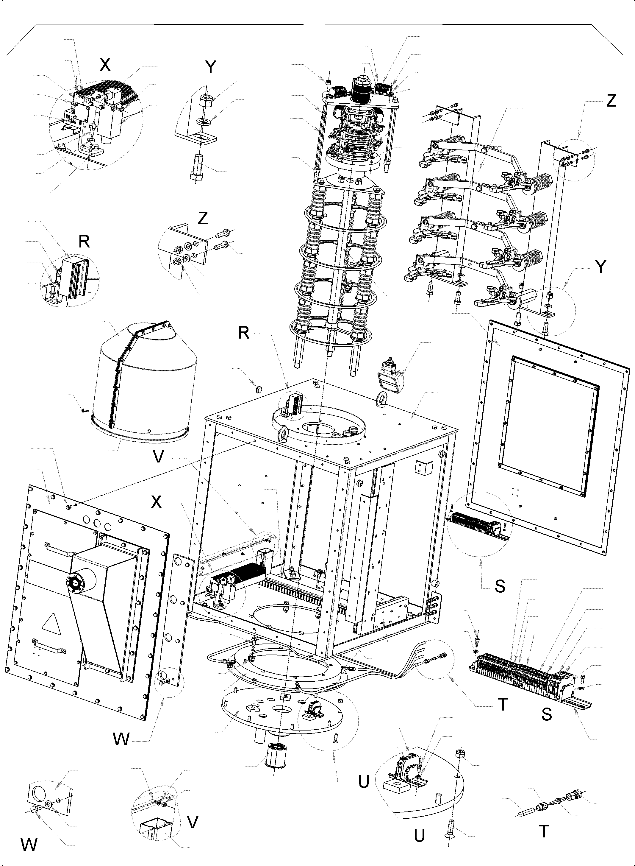 Komatsu parts book diagram for PC3000-6E S/N 06361: SLIP RING