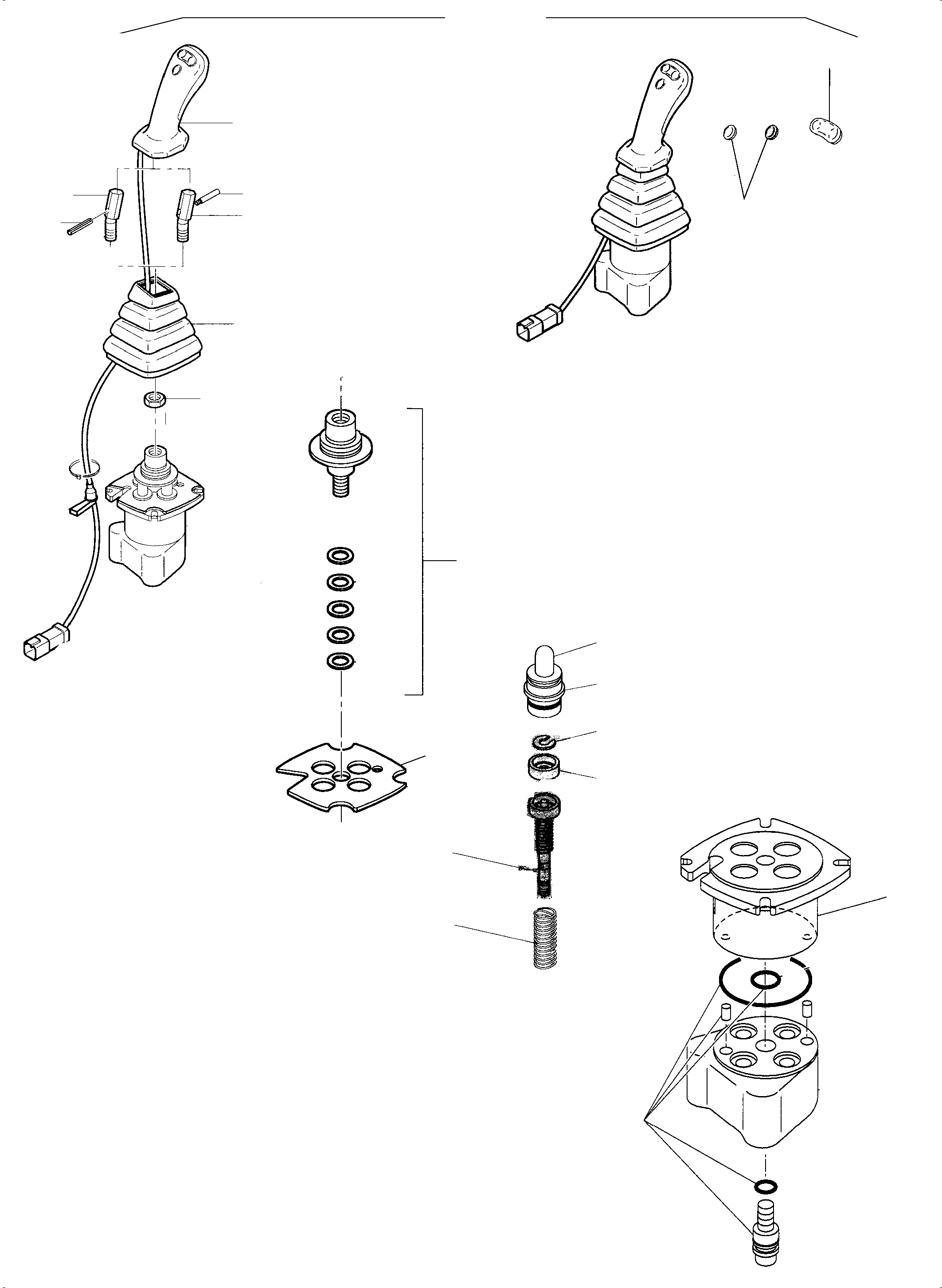Komatsu parts book diagram for PC3000-6 S/N 06369: MANIPULATOR