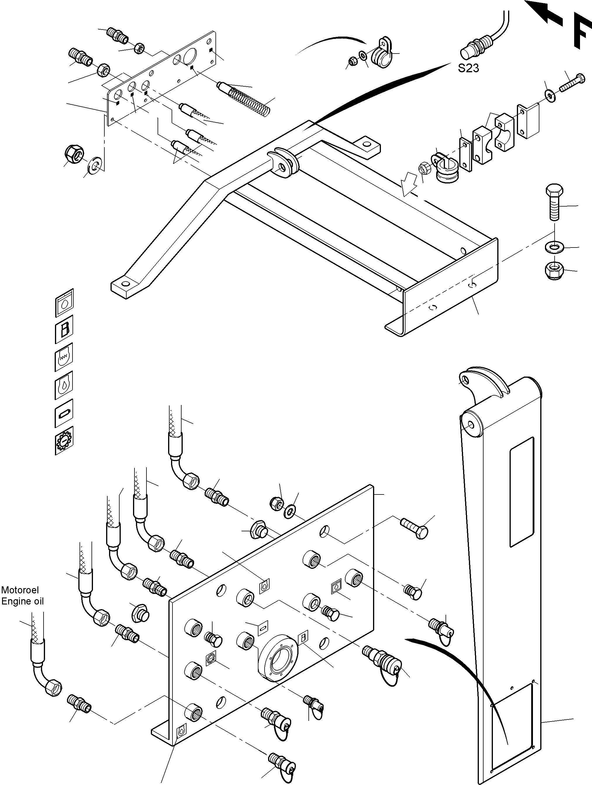 Komatsu parts book diagram for PC3000-6 S/N 06369: REFUELING EQUIPMENT