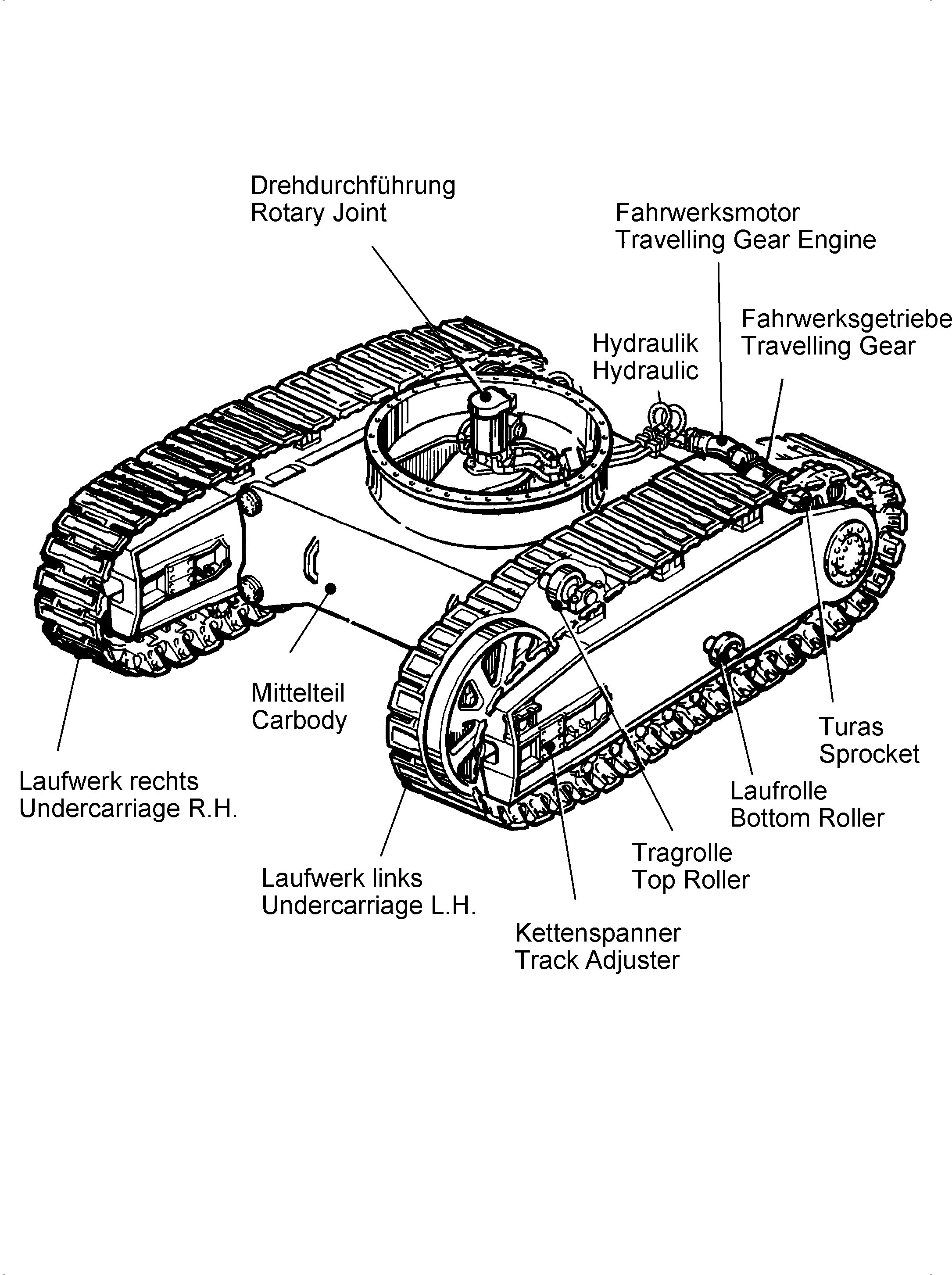 Komatsu parts book diagram for PC3000-6 S/N 06377: 