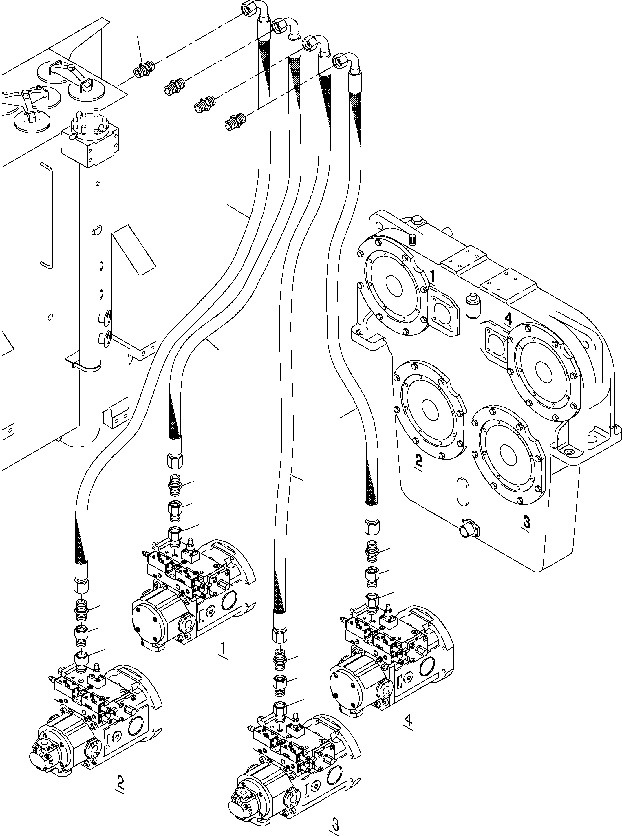 Excavators Mining Komatsu / PC4000-6 S/N 08153(g08153) / Load Sensing (R)(355-1828 : 355-1828)