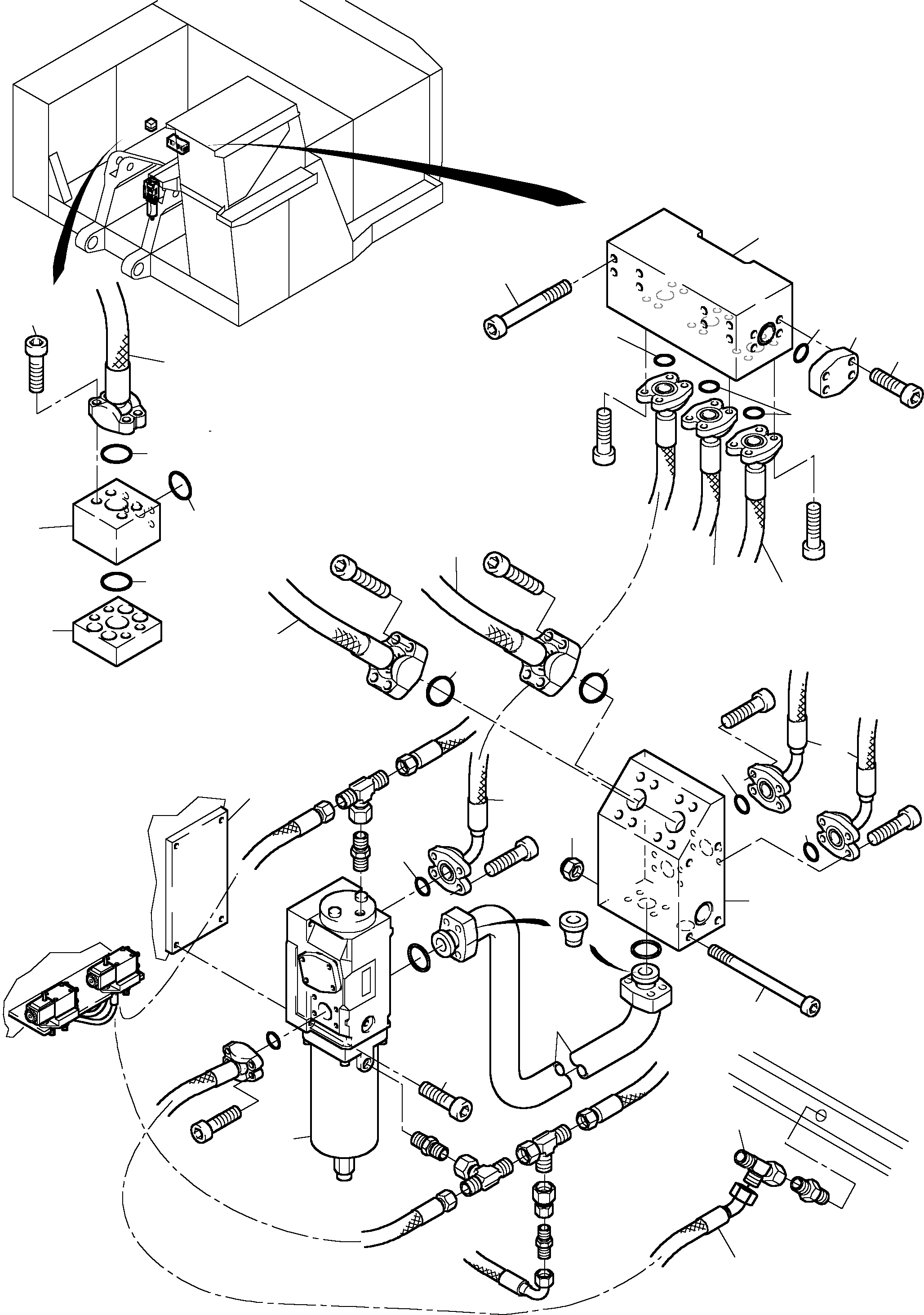 Excavators Mining Komatsu / PC4000-6 S/N 08153(g08153) / Float Position(355-1895 : 355-1895)