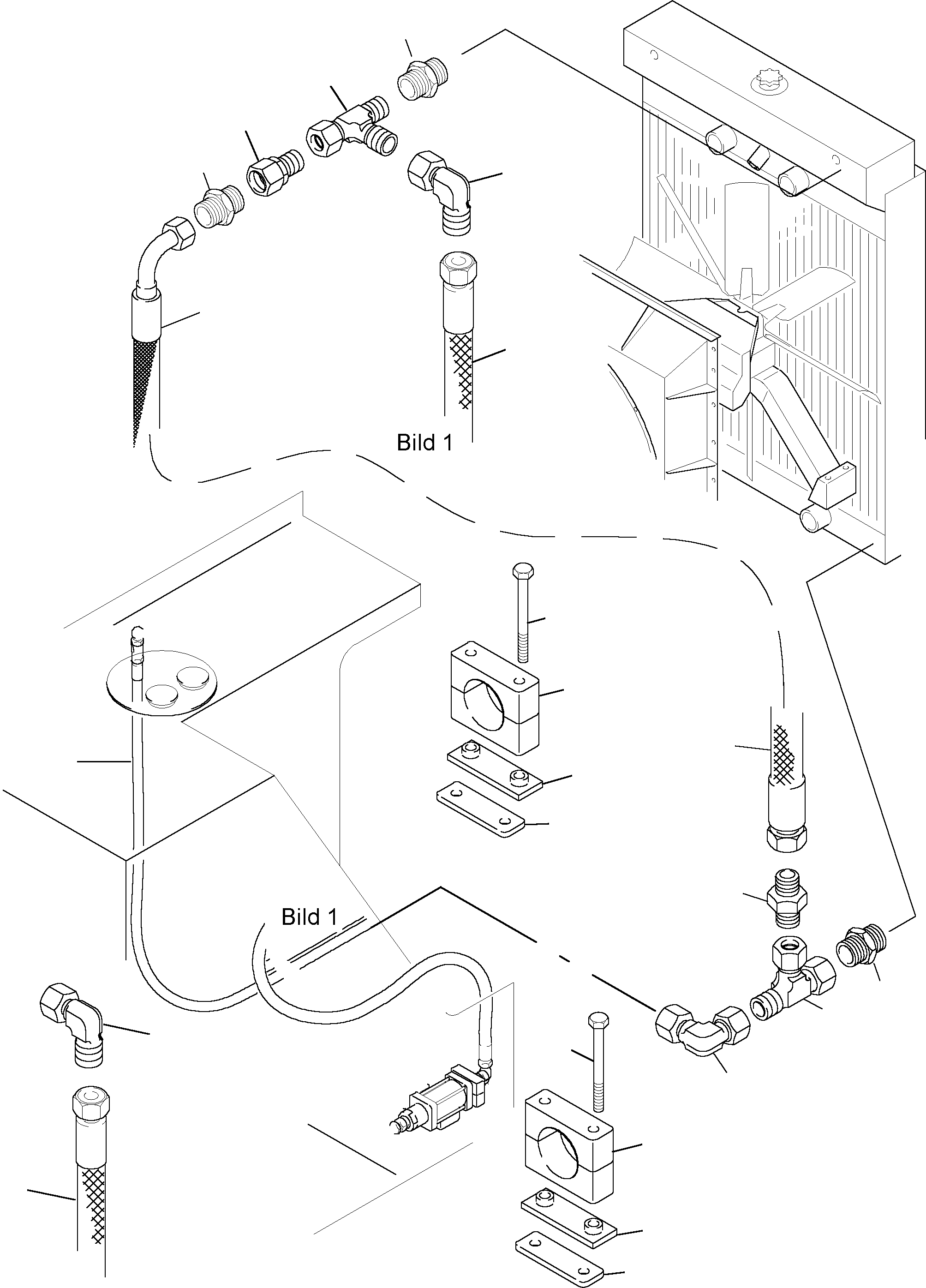 Excavators Mining Komatsu / PC4000-6 S/N 08153(g08153) / Fuel Lines(355-1285a : 355-1285a)