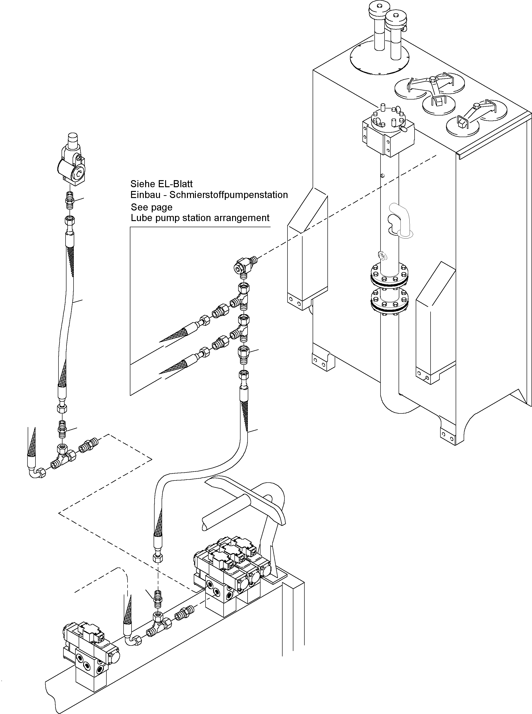 Excavators Mining Komatsu / PC4000-6 S/N 08153(g08153) / Remot Control Mainfold arr.(355-1848a : 355-1848a)