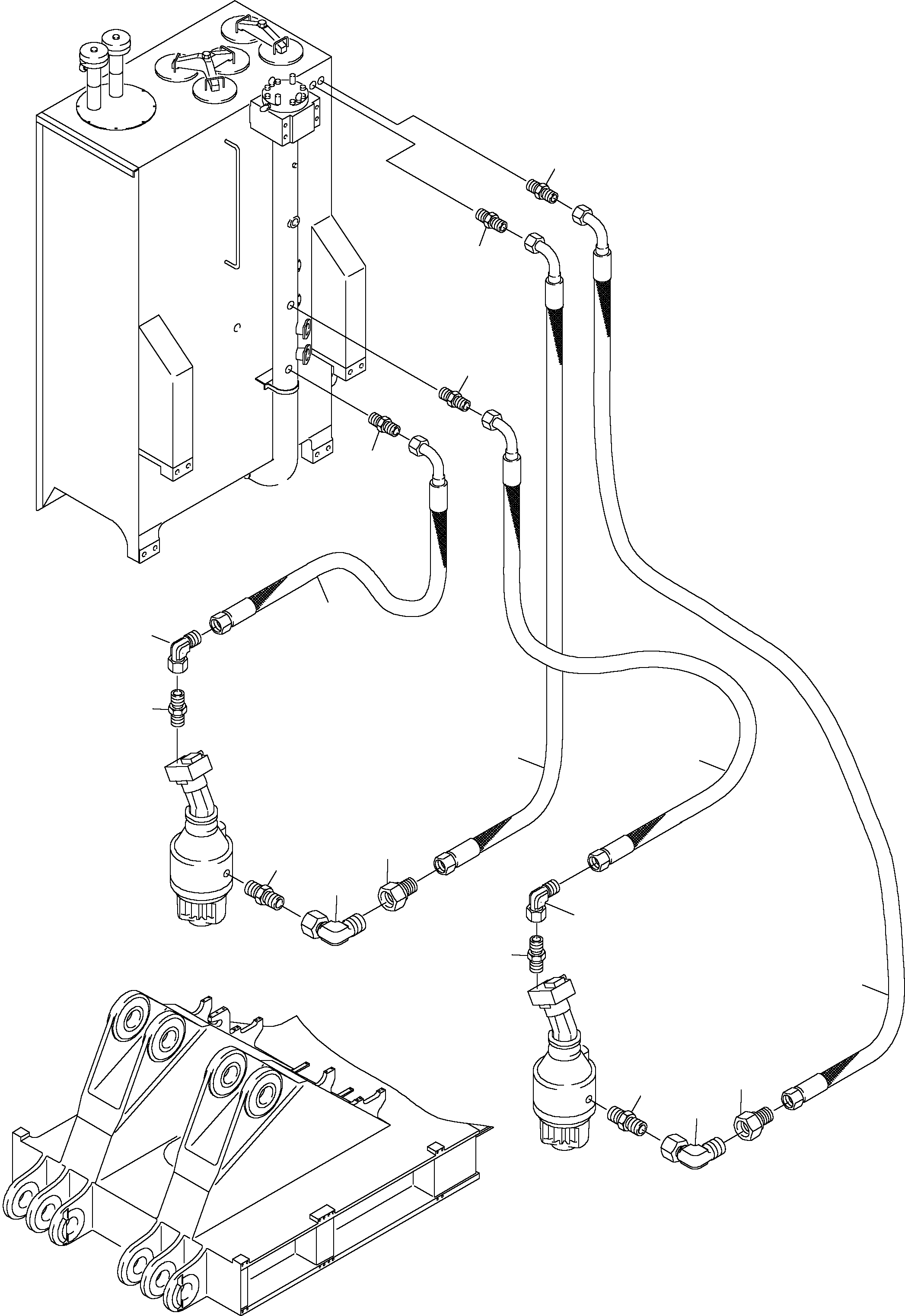 Excavators Mining Komatsu / PC4000-6 S/N 08153(g08153) / Lines Slew Gear(355-1868a : 355-1868a)
