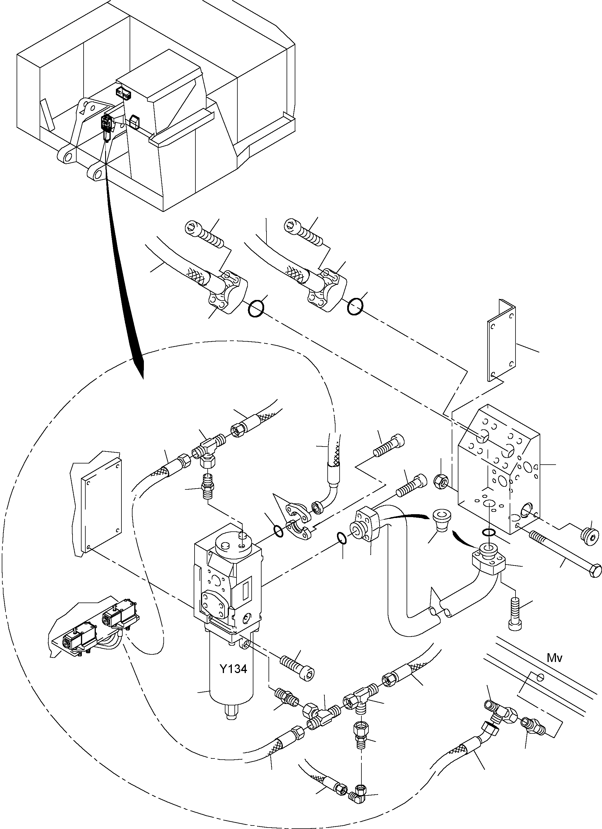 Excavators Mining Komatsu / PC4000-6 S/N 08154(g08154) / Float Position(355-1895b : 355-1895b)