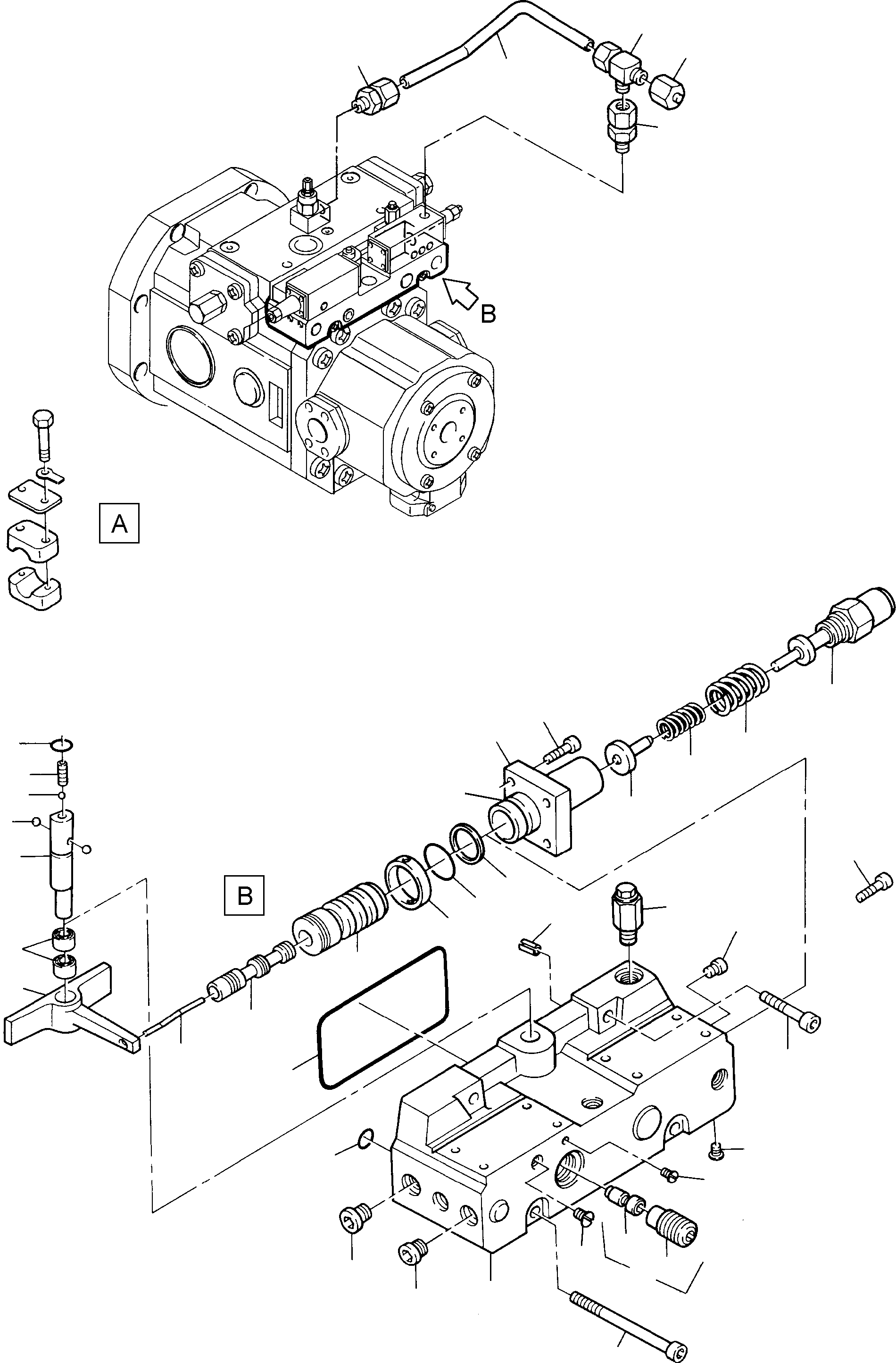 Excavators Mining Komatsu / PC4000-6 S/N 08161(g08161) / Variable Displacement Pump(991-0357a : 991-0357a)